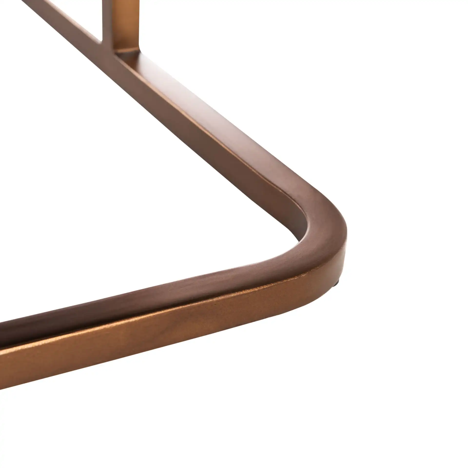 Johnson One-Drawer Nightstand in Dark Walnut, detail view