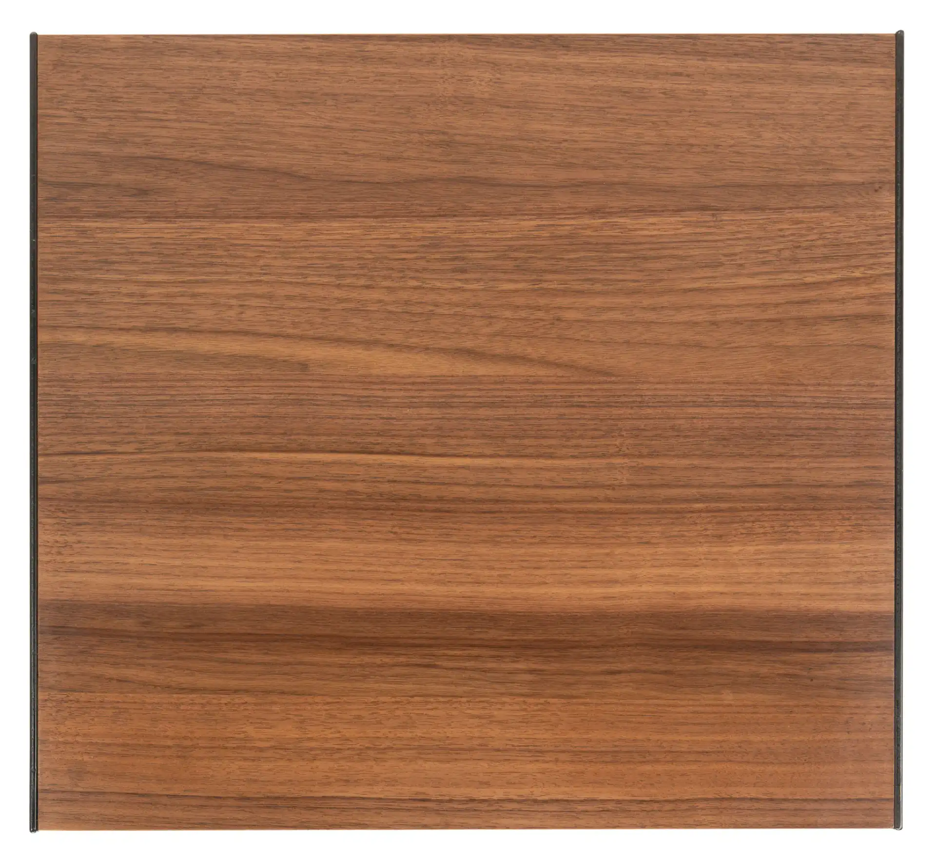 Lawrence One-Drawer Nightstand in Walnut, detail view