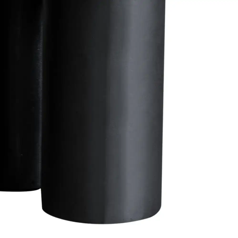 Kathalina Wood Coffee Table in Black, detail view