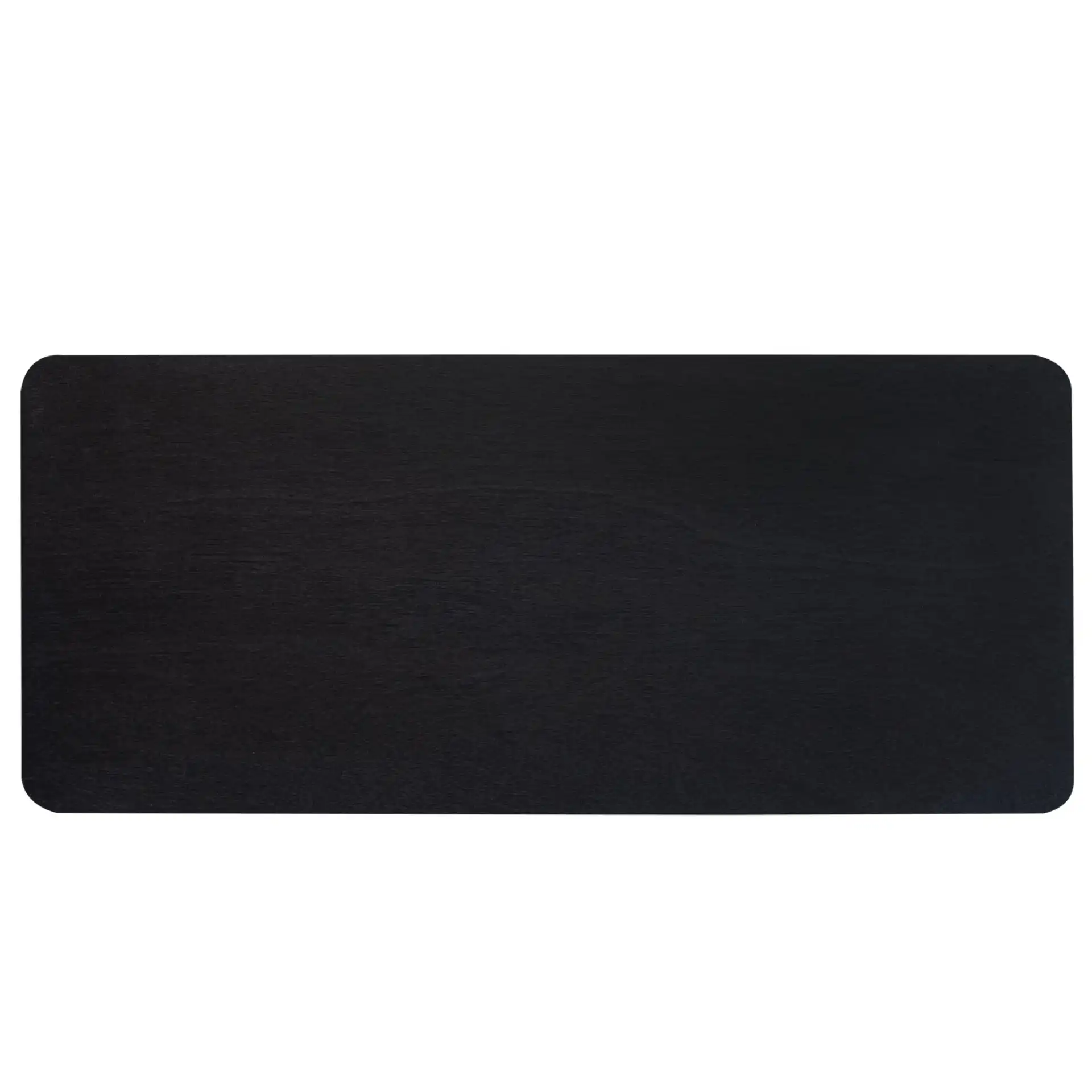 Kathalina Wood Coffee Table in Black, detail view