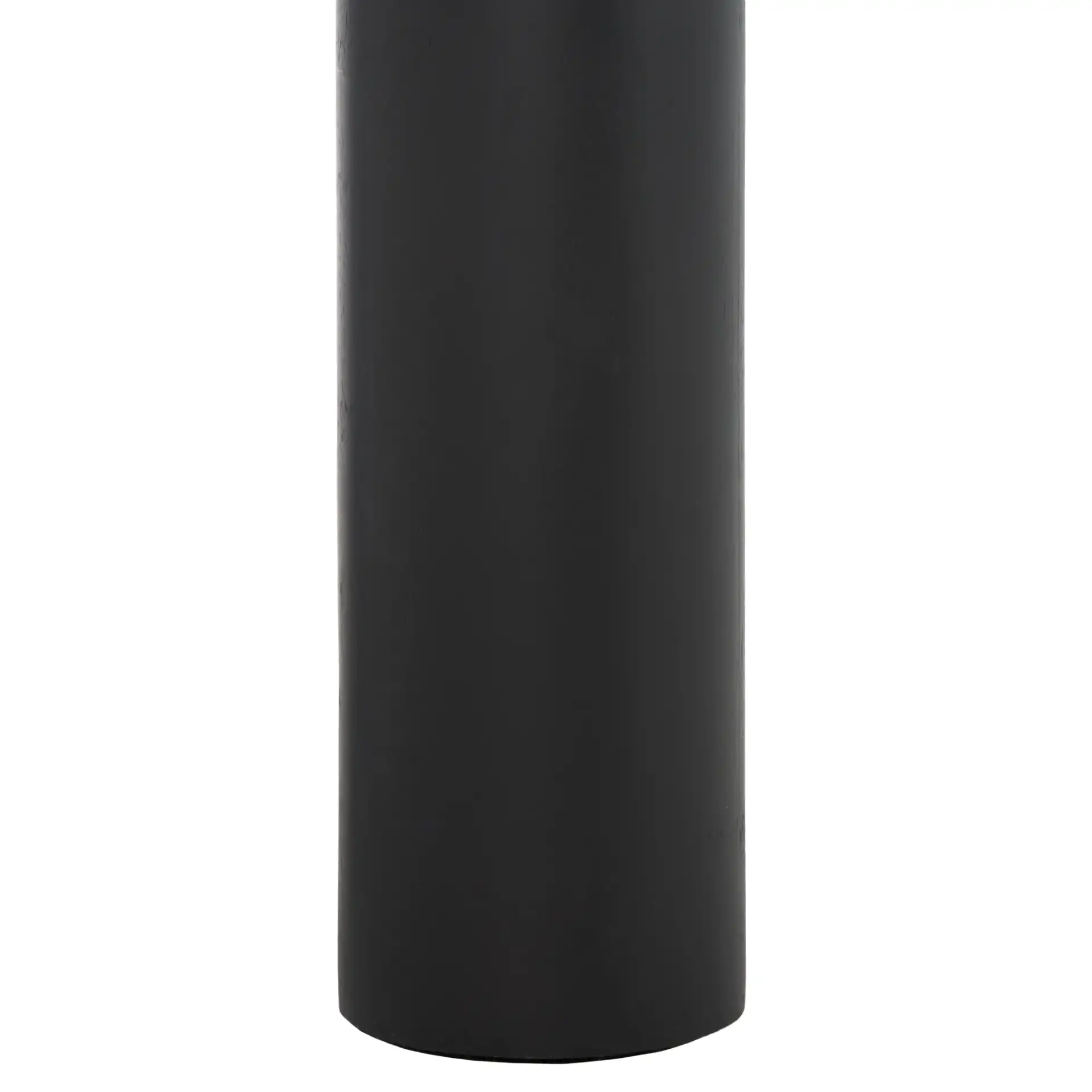 Kathalina Terrazzo Accent Table in Black, detail view