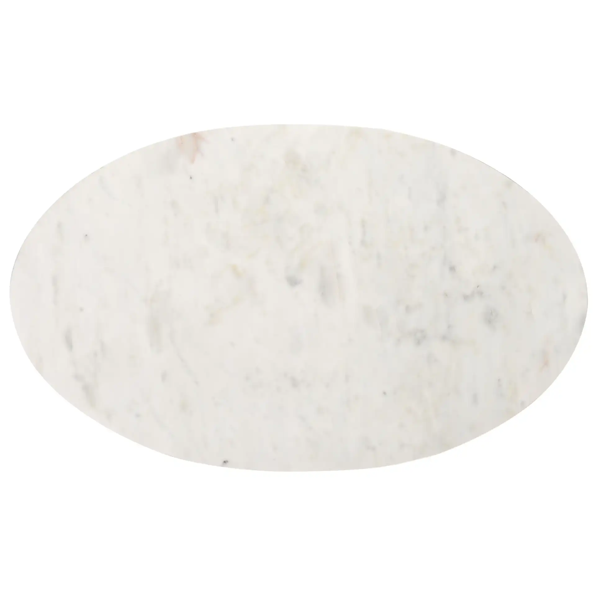 Hobbes Marble Top Coffee Table in Black / White, detail view