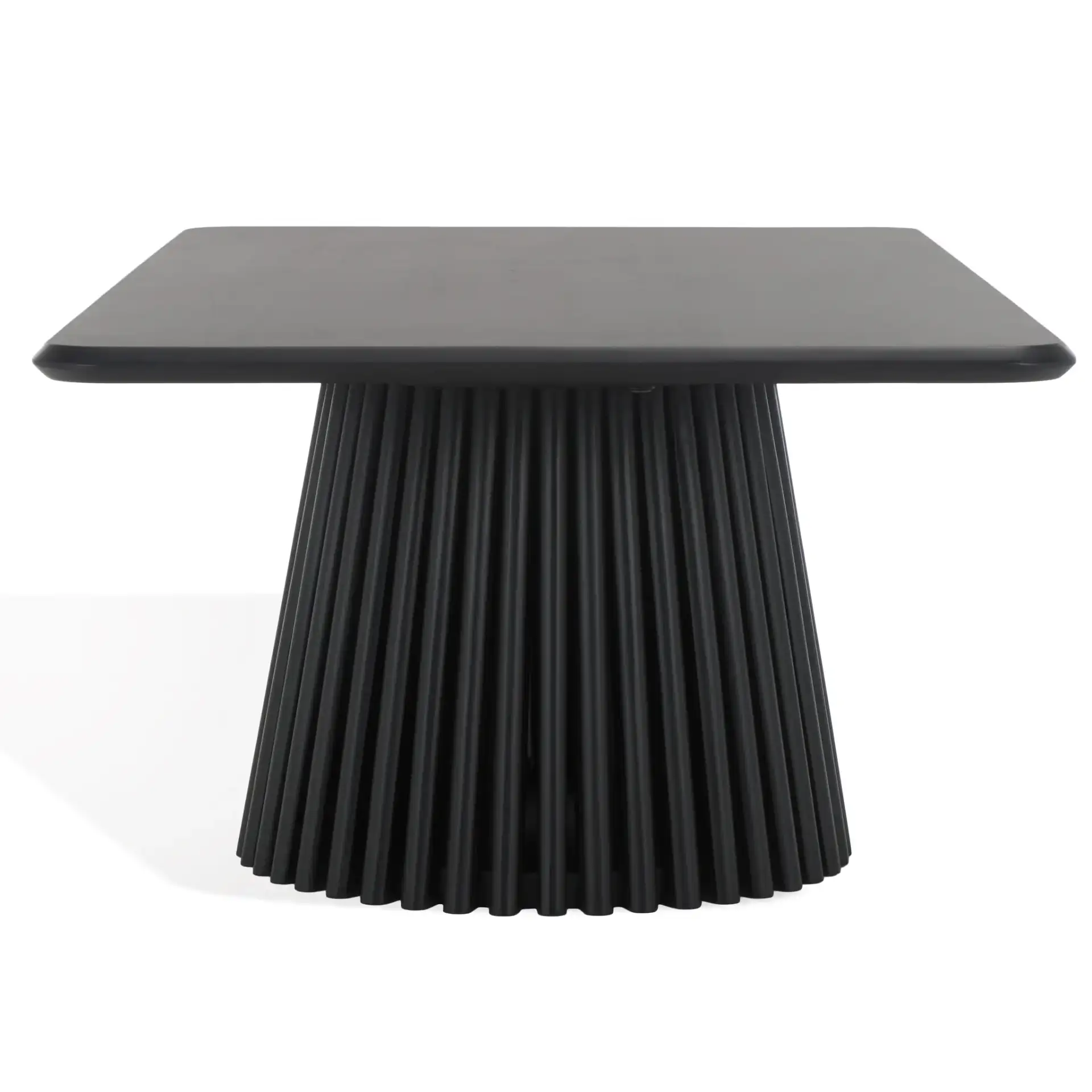Penelope Wood Coffee Table in Natural, detail view