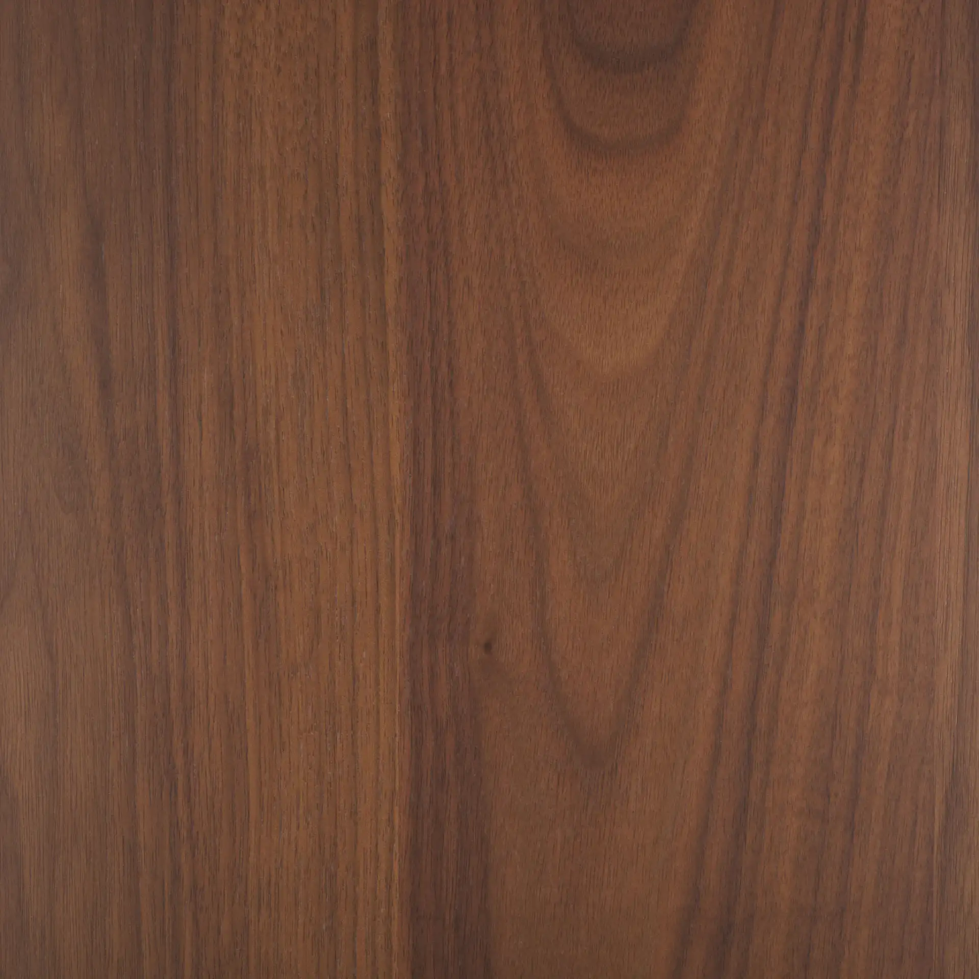 Jessbrina Round Wood Dining Table in Walnut, detail view
