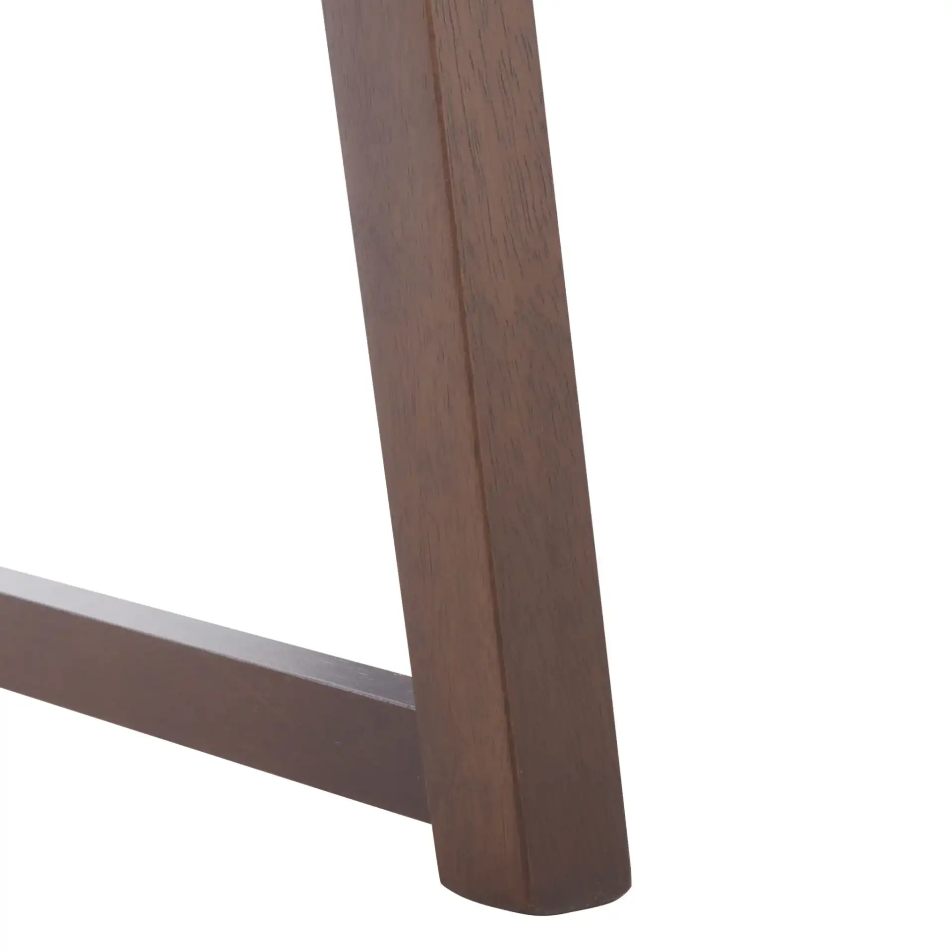 Hildabryna Wood Dining Chair (Set of 2) in Walnut / Light Gray, detail view