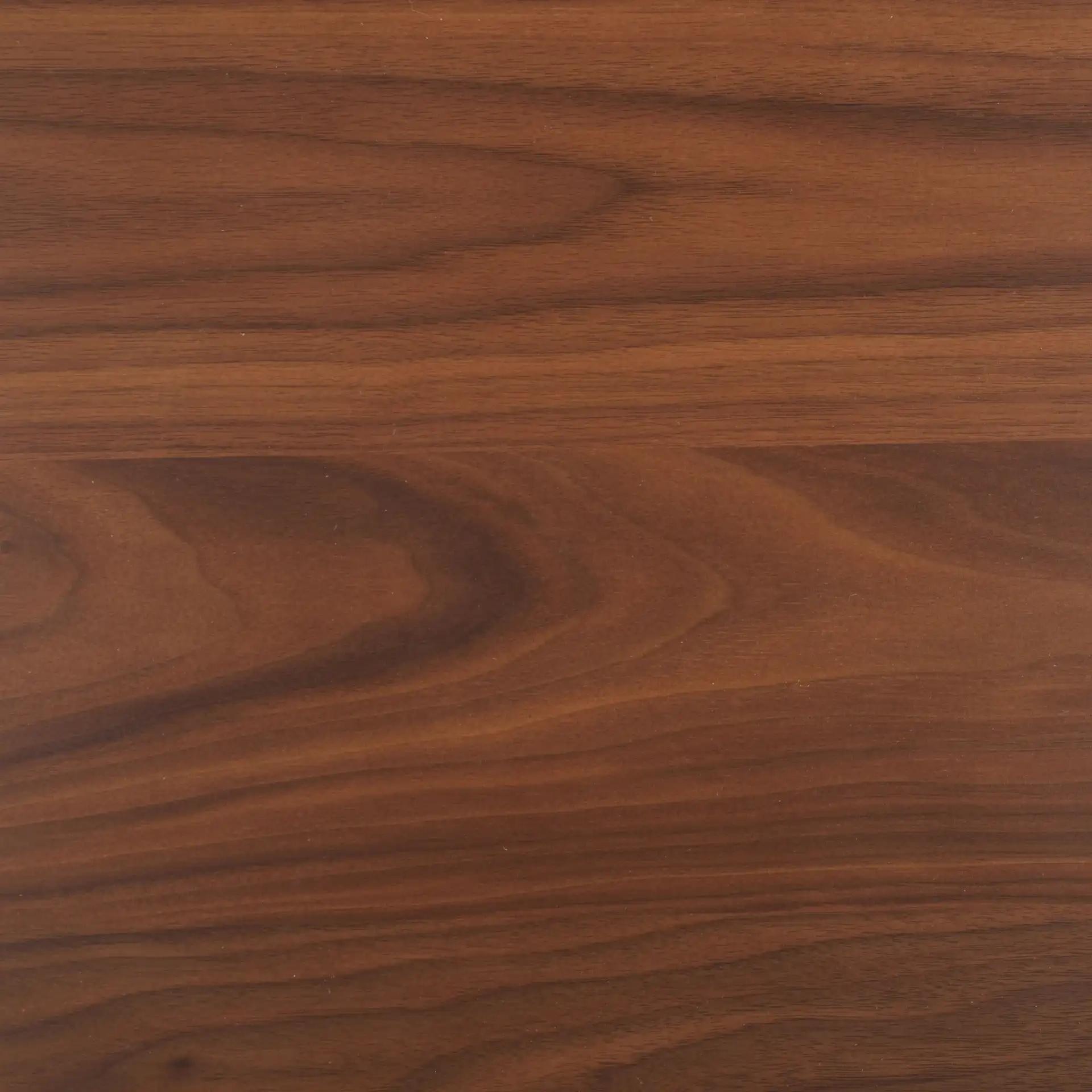 Kayleen Rectangular Wood Dining Table in Walnut, detail view