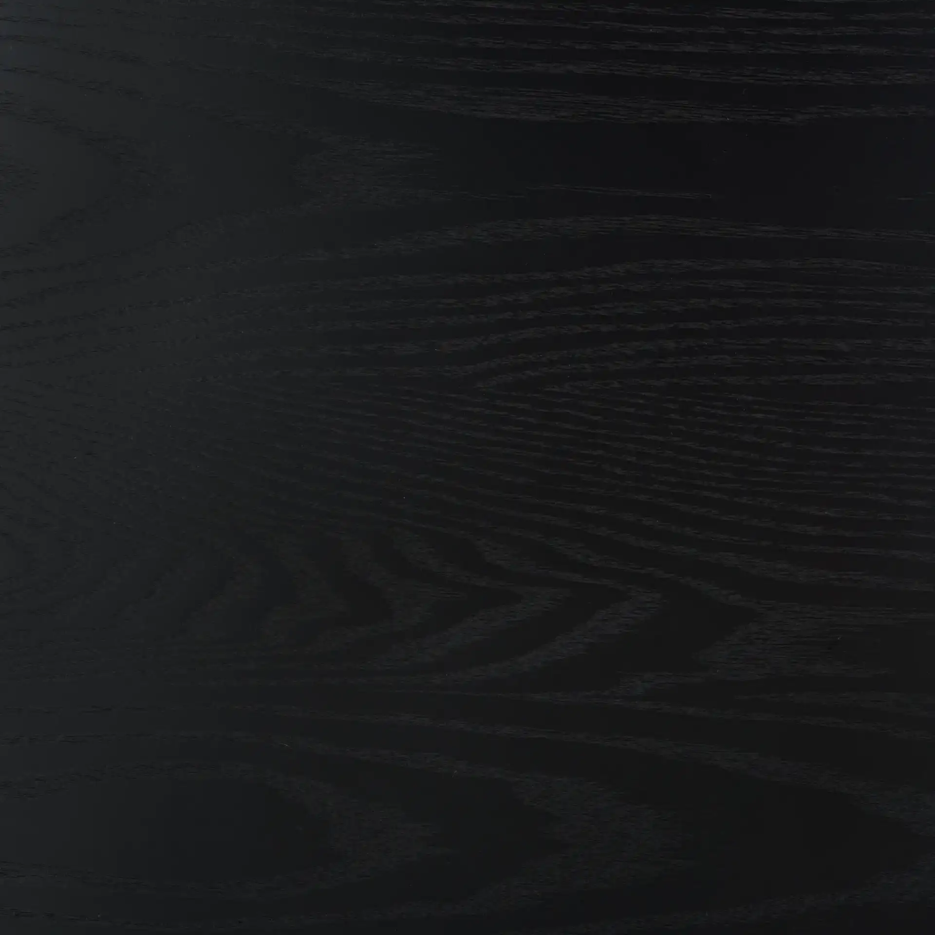 Alyssamarie Wood Dining Table in Black, detail view