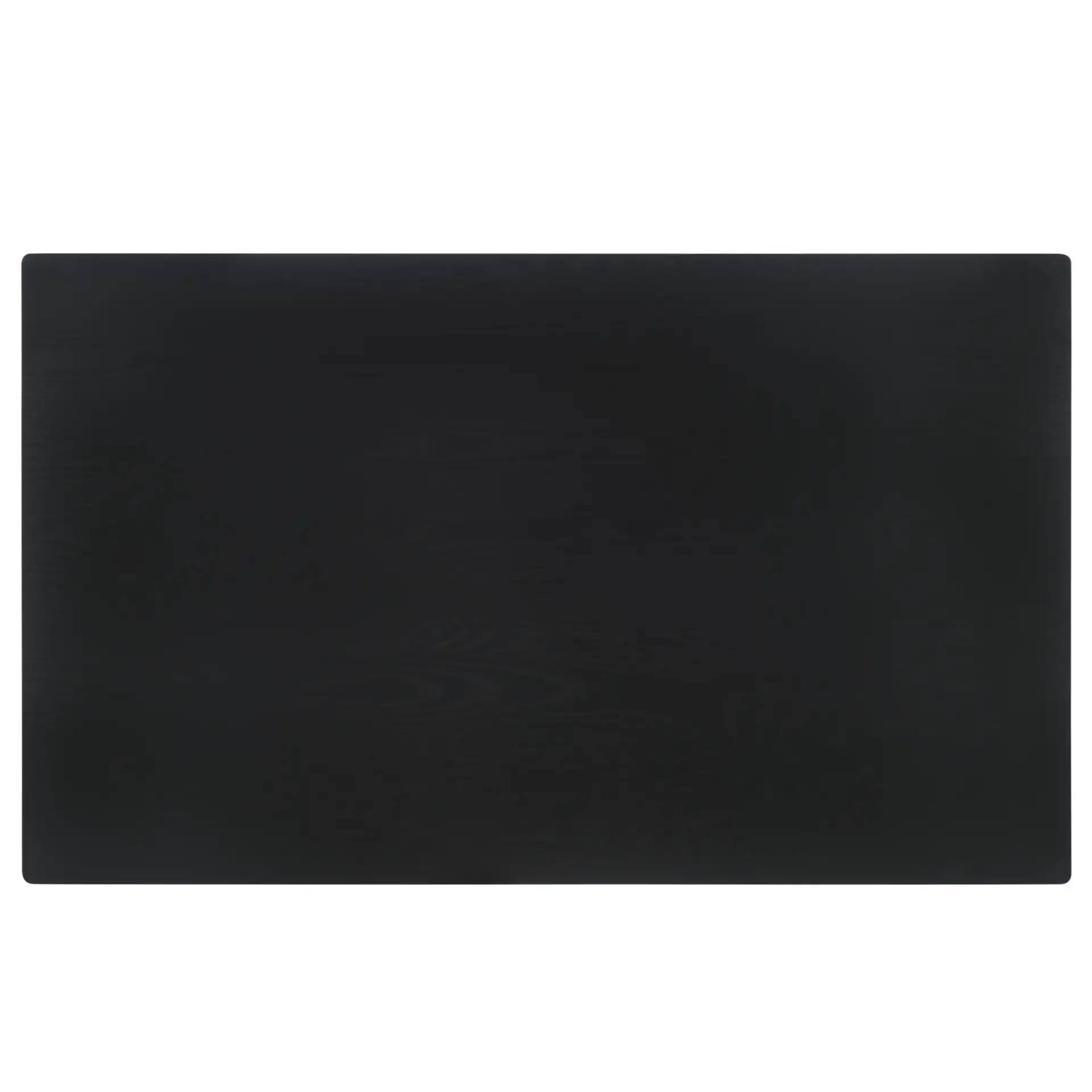 Alyssamarie Wood Dining Table in Black, detail view