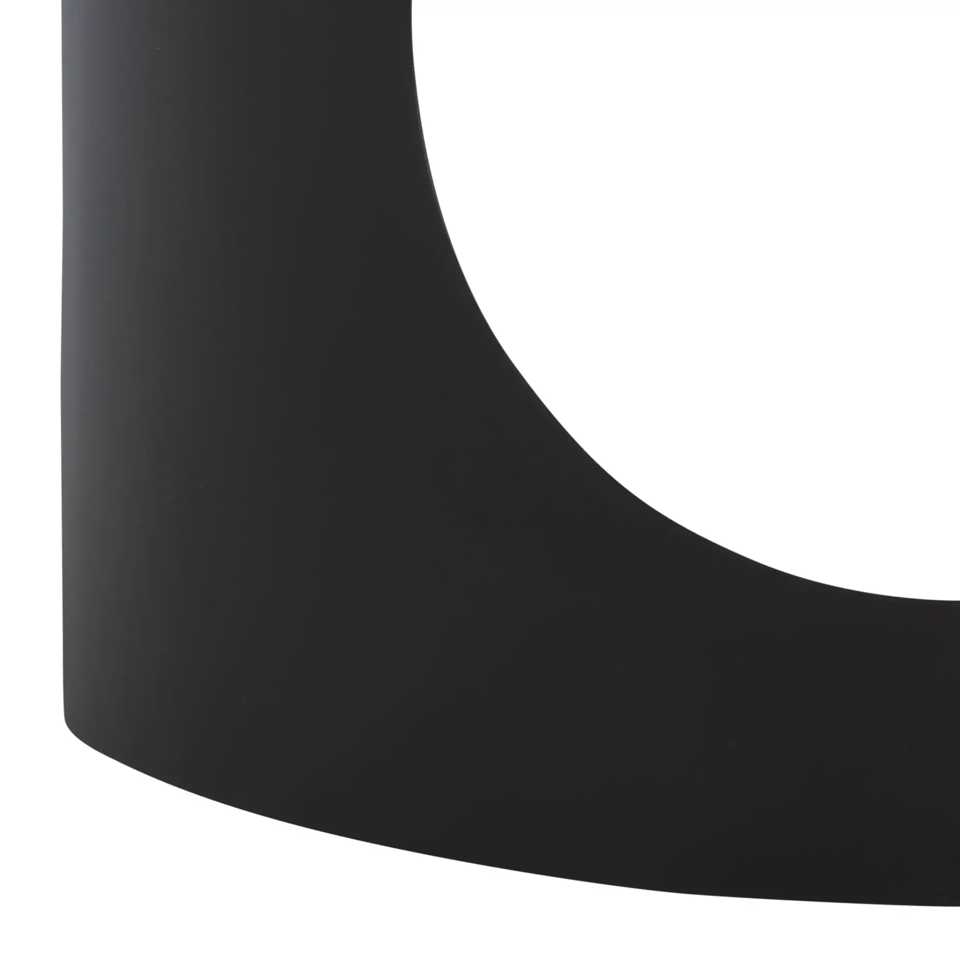 Tomlinson Resin Top Accent Table in Black / White, detail view