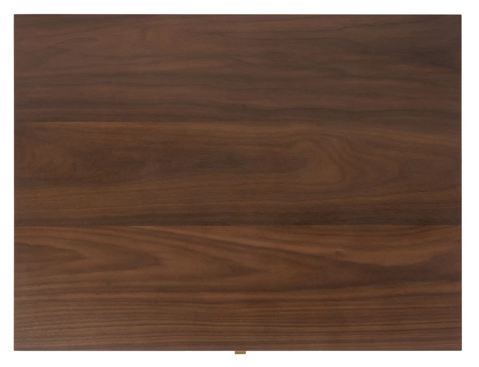 Adelyn Two-Drawer Nightstand in Charcoal / Gold, detail view