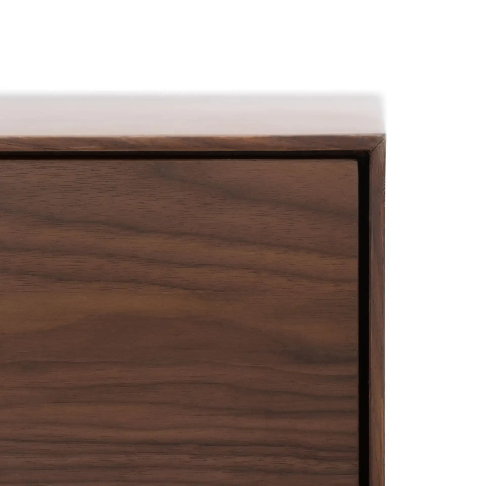 Ever Six-Drawer Dresser in Walnut in a styled room