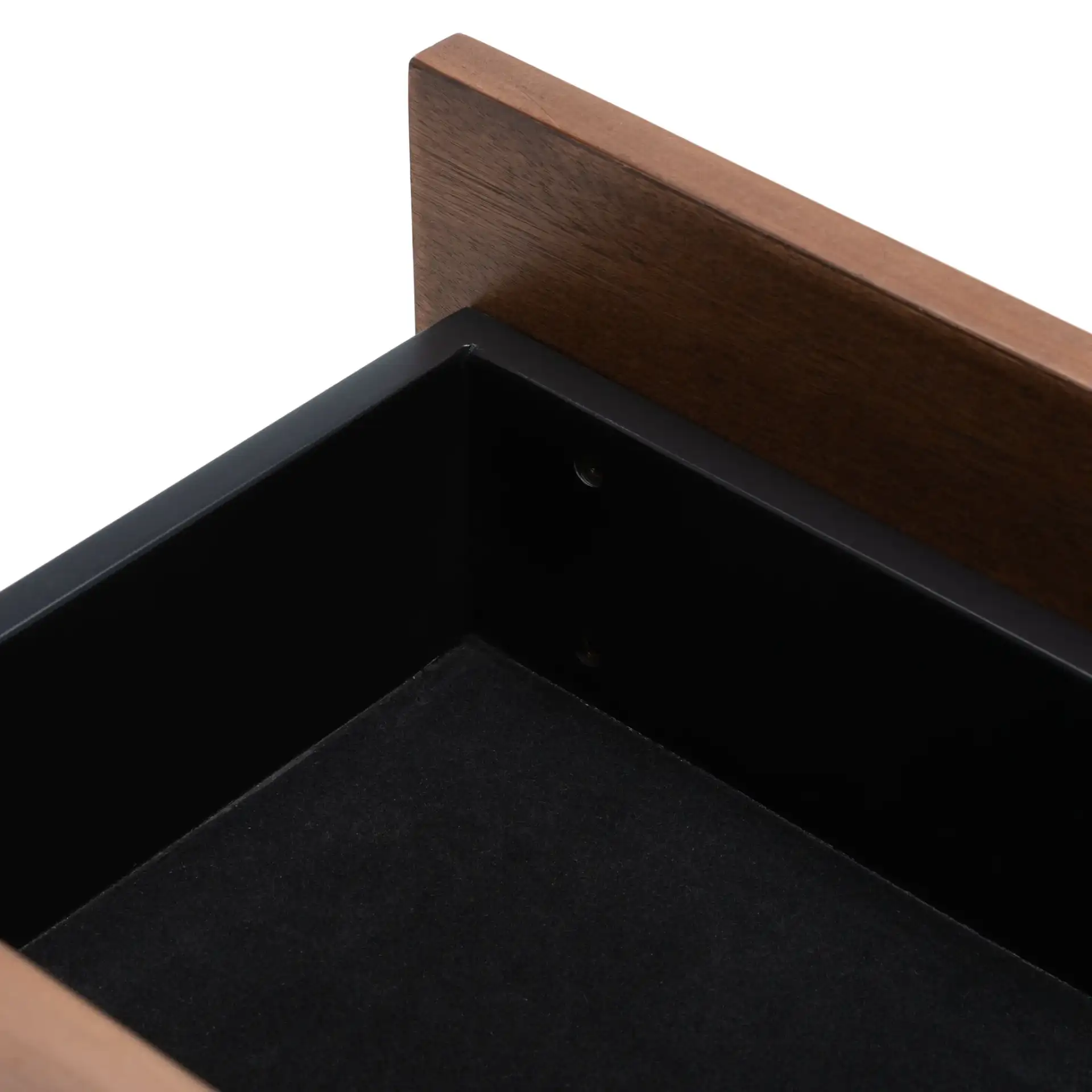 Ever Six-Drawer Dresser in Walnut in a styled room