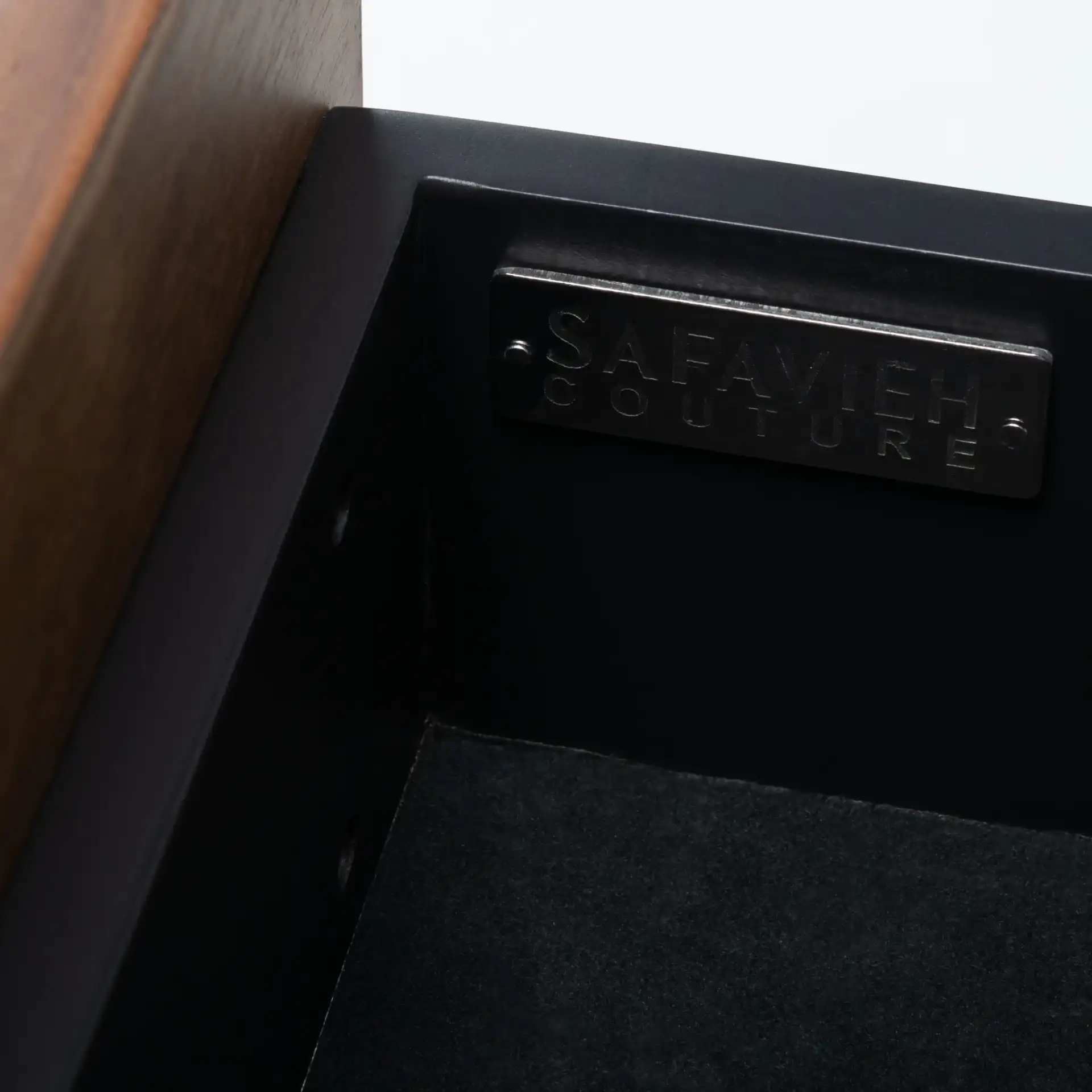 Ever Six-Drawer Dresser in Walnut in a styled room