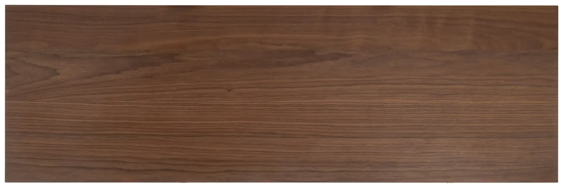 Ever Six-Drawer Dresser in Walnut, detail view