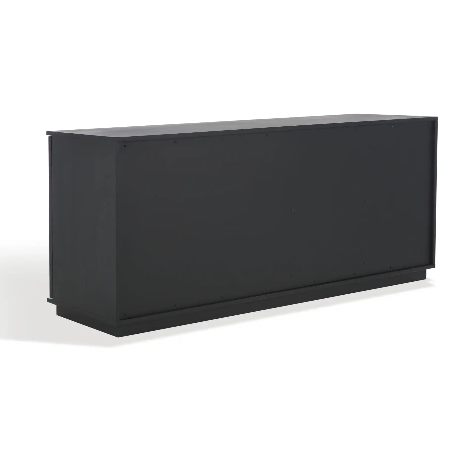 Patty Four-Door Sideboard in Black, detail view