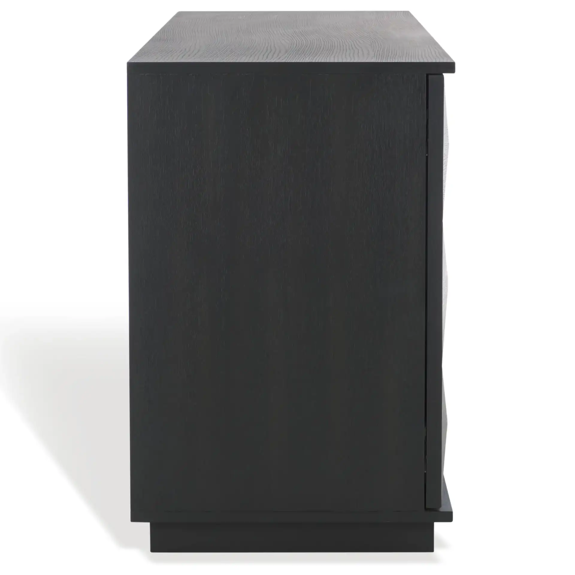 Patty Four-Door Sideboard in Black, detail view