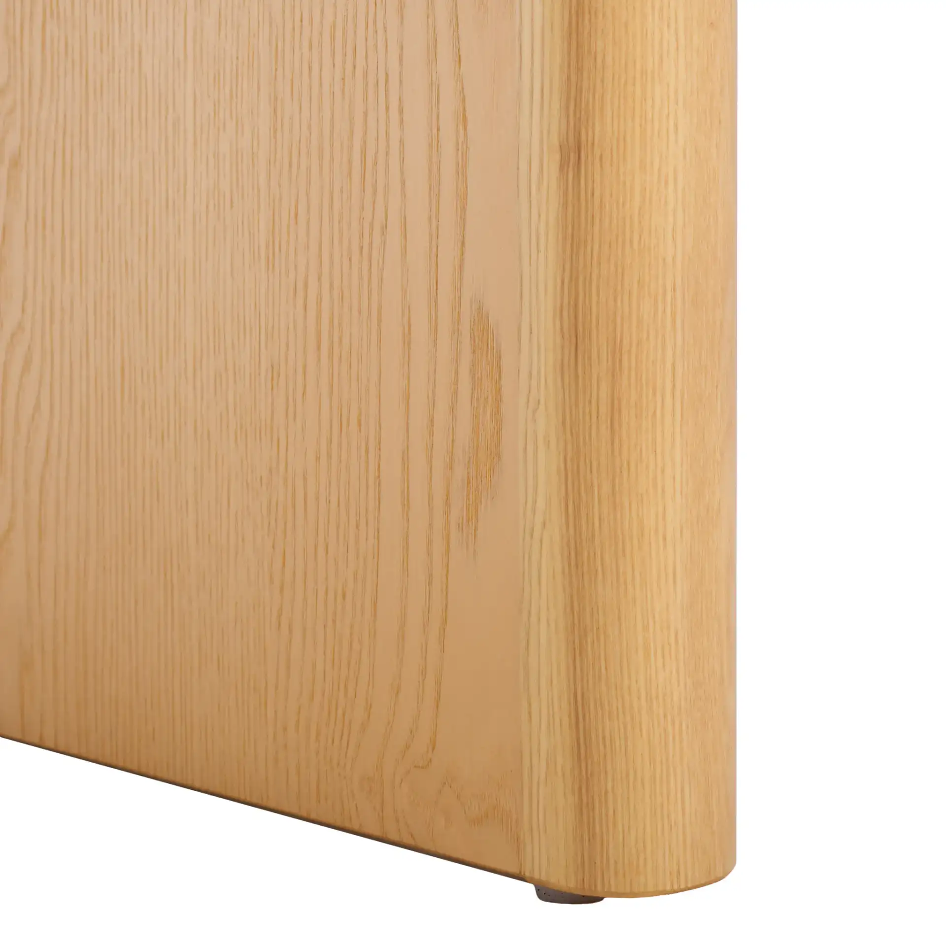 Bellarose Traver Console Table in Natural / Travertine, detail view