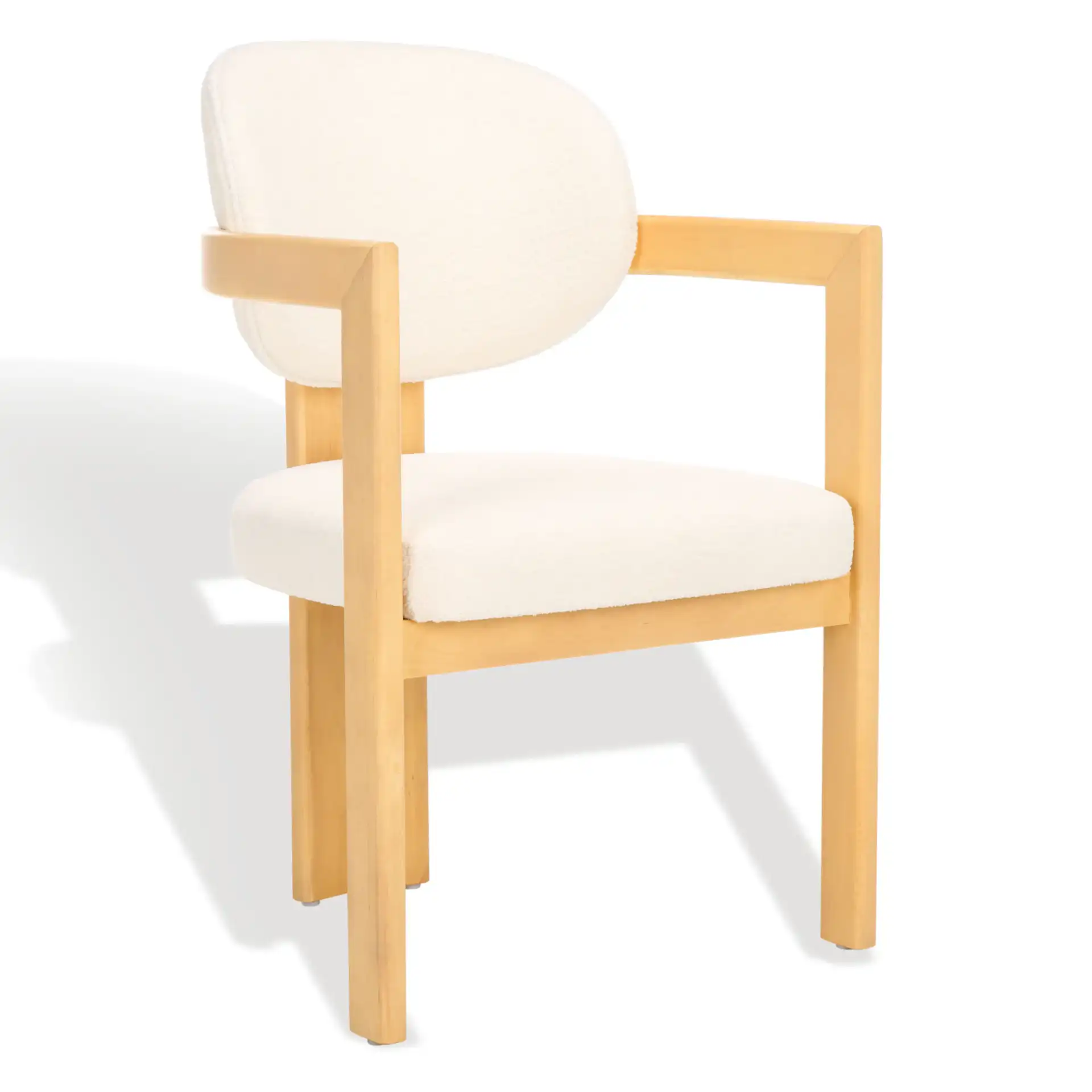 Bellarose Arm Chair in Ivory / Natural