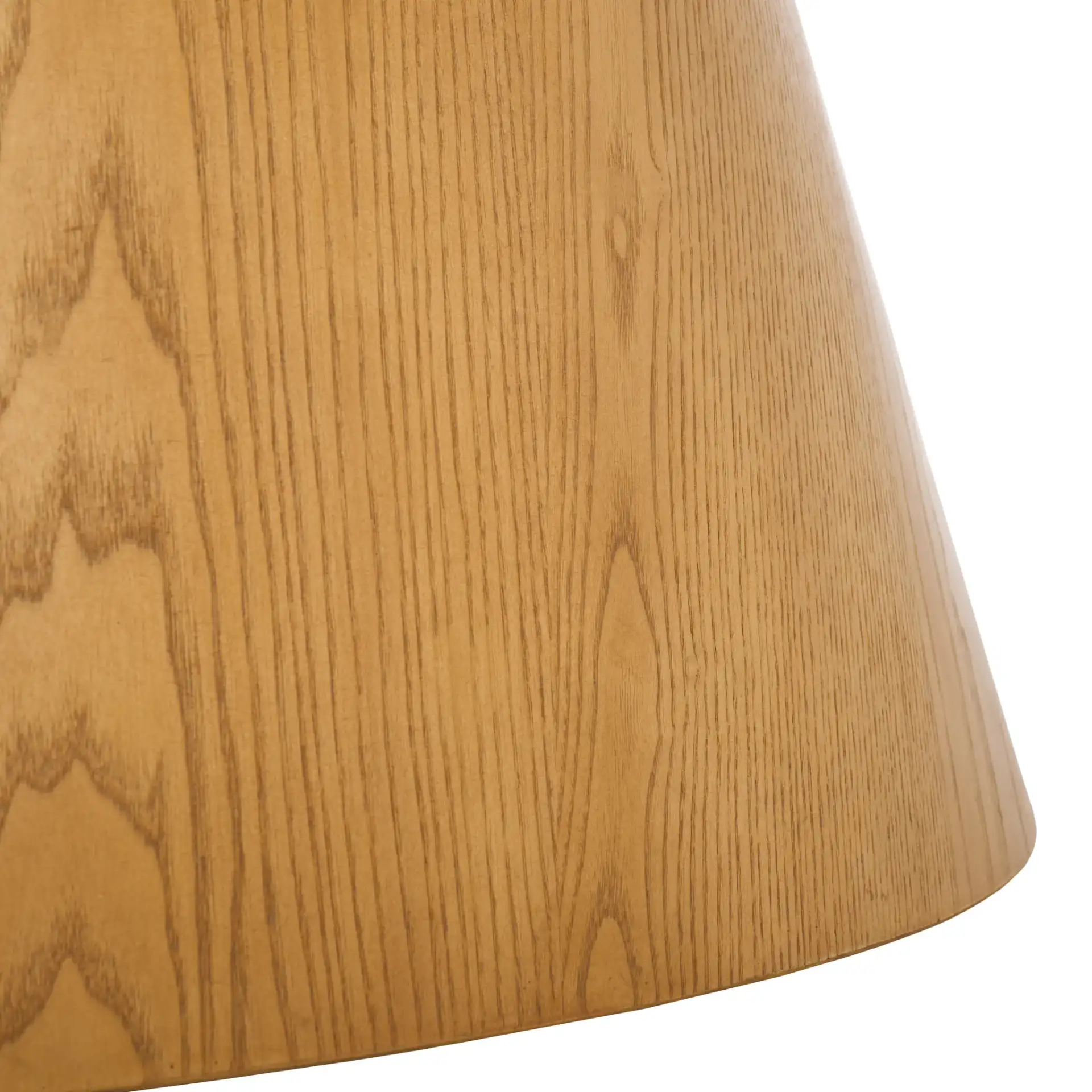 Owyn Oval Wood Dining Table in Natural, detail view