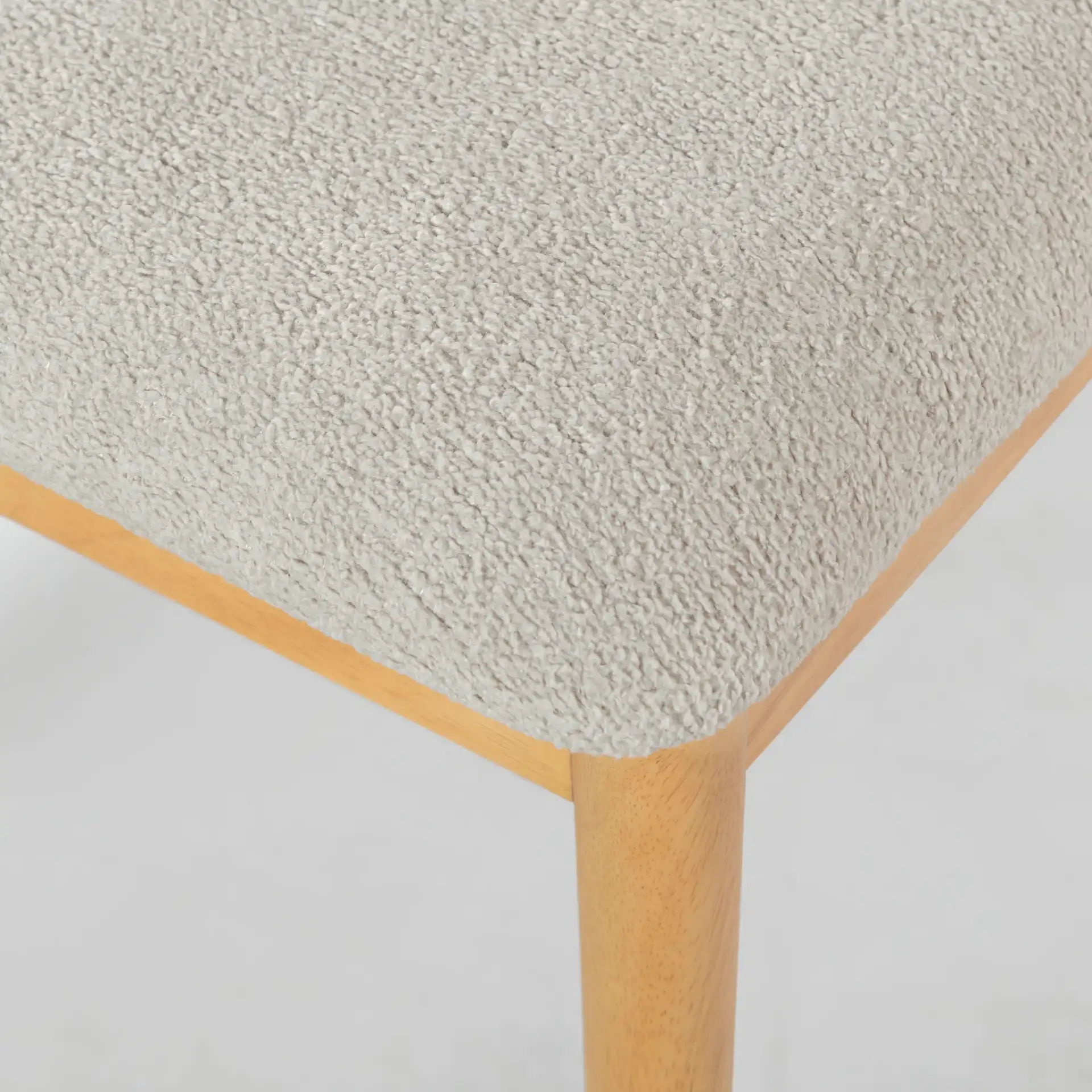 Benjy Dining Chair (Set of 2) in Beige / Natural in a styled room