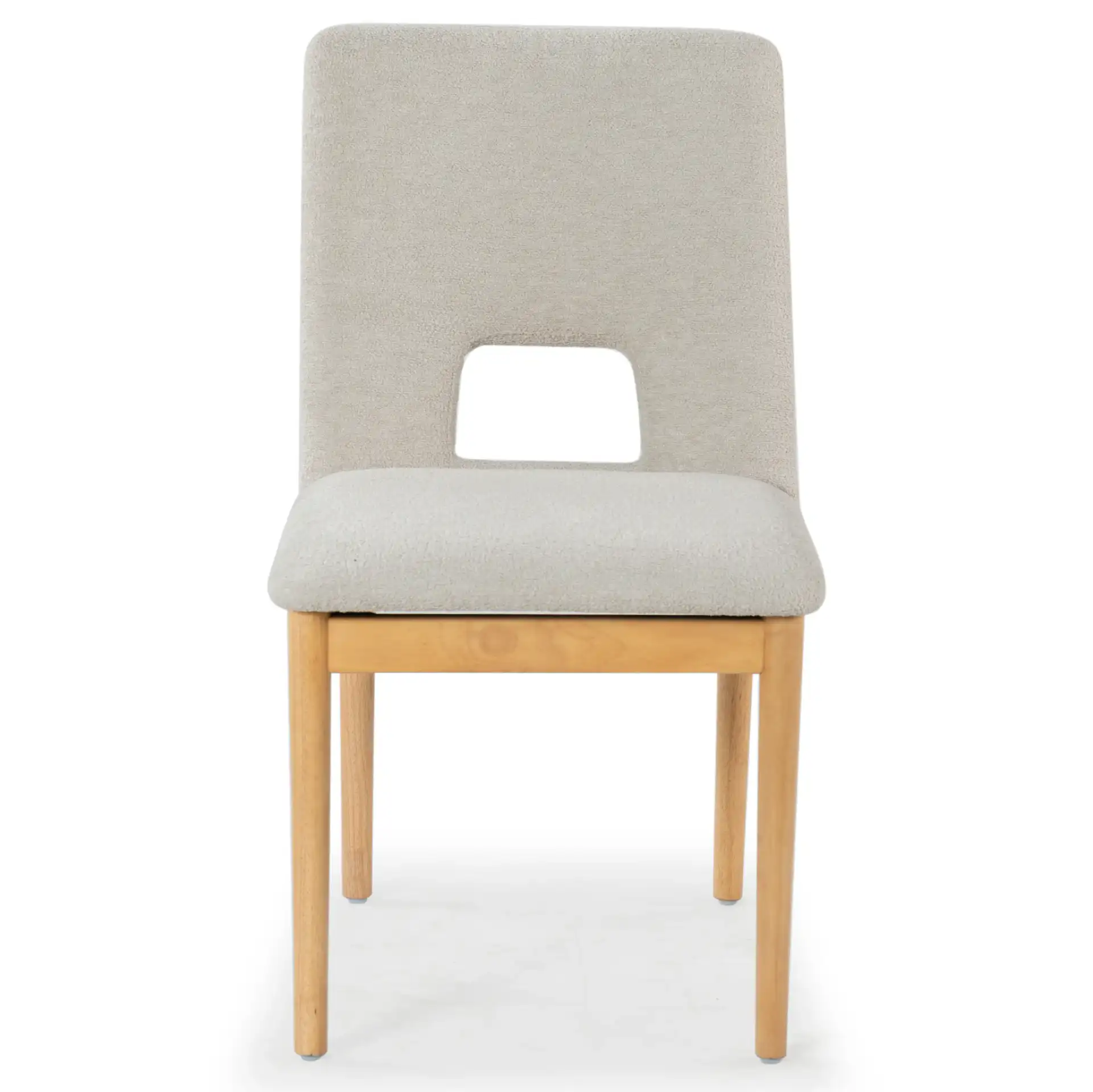 Benjy Dining Chair (Set of 2) in Beige / Natural, detail view