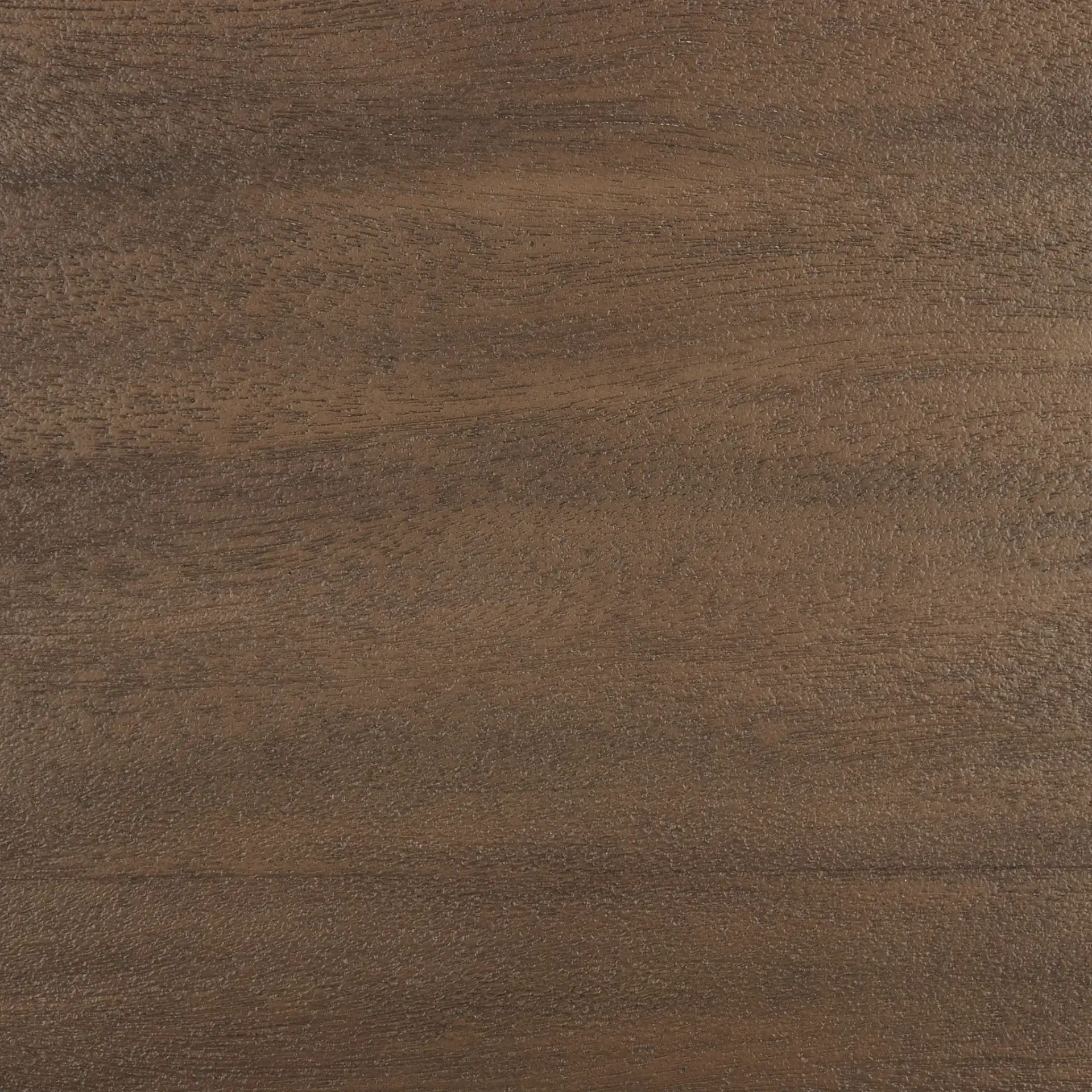 Steve Two-Drawer Wood Nightstand in Brown, detail view