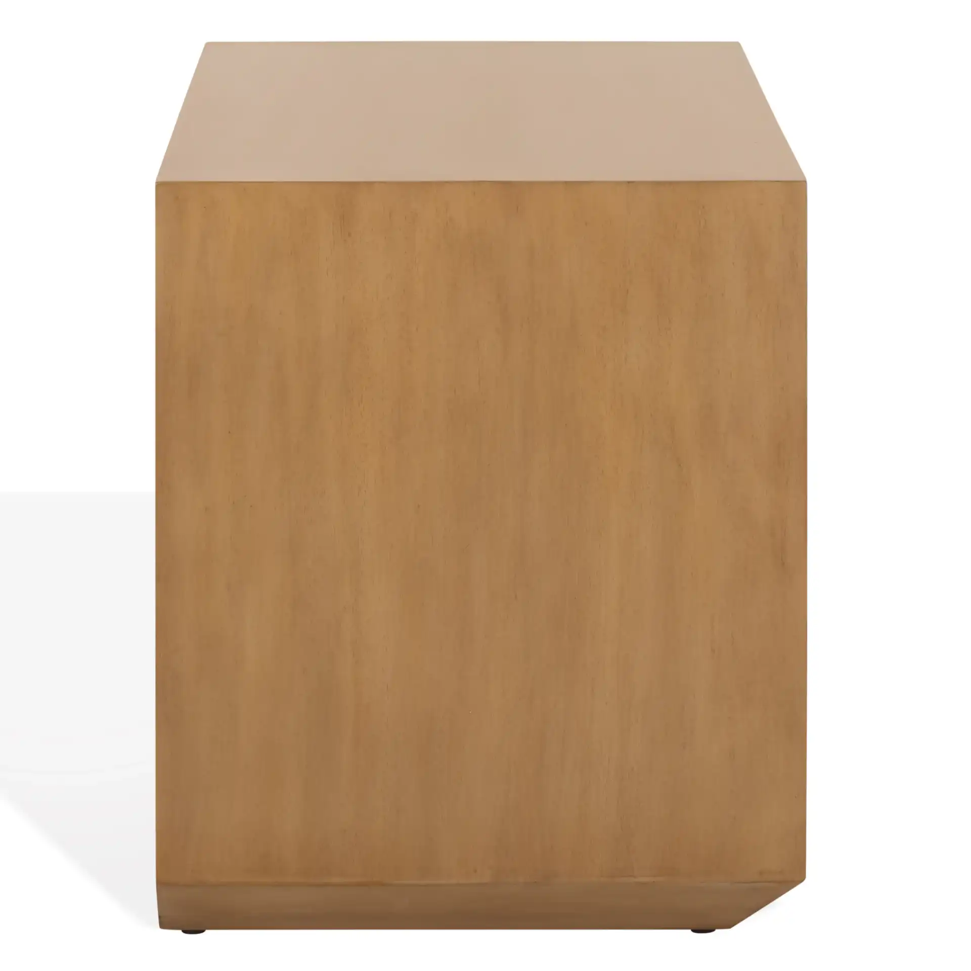 Edalina Two-Drawer Nightstand in Natural / White, detail view