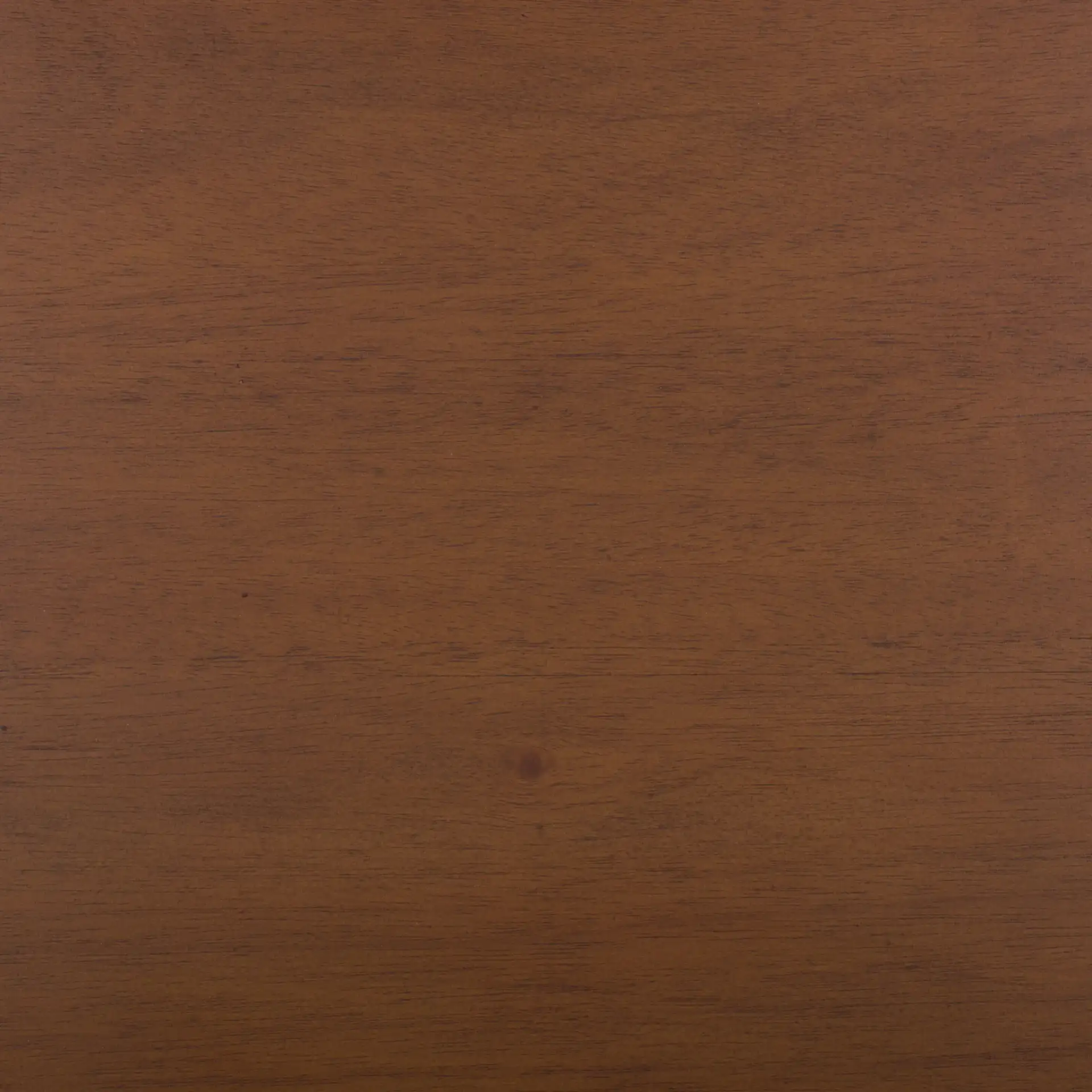 Trever Wood Three-Drawer Nightstand in Walnut / Black, detail view