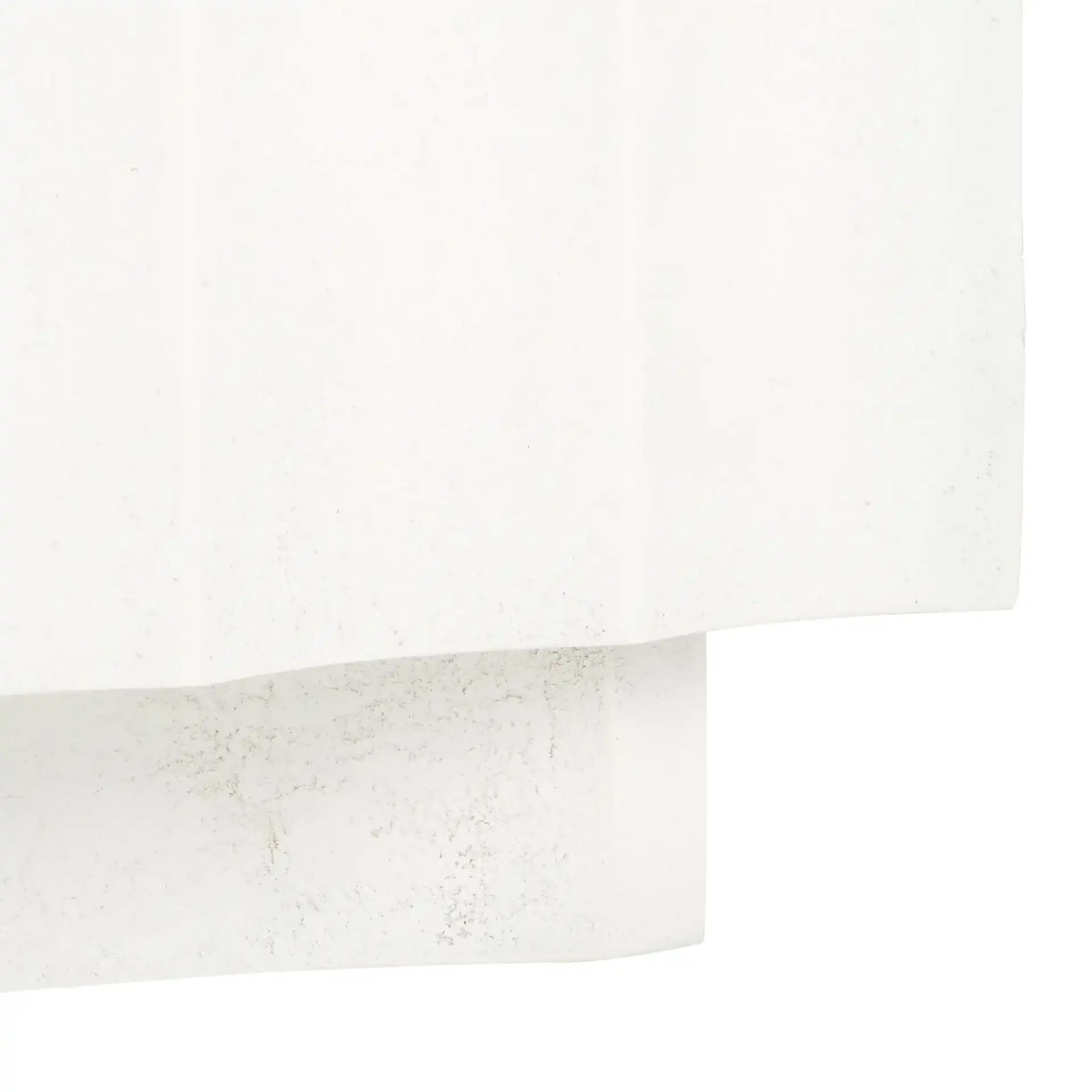 Woodworth Two-Drawer Nightstand in White, detail view