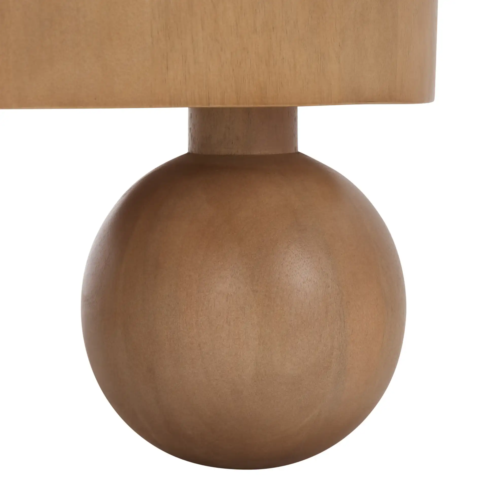 Tuckerman Four-Door Wood Sideboard in Natural, detail view