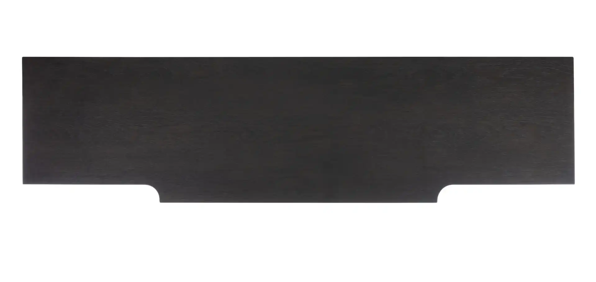 Madeleine Mirrored Sideboard in Black, detail view