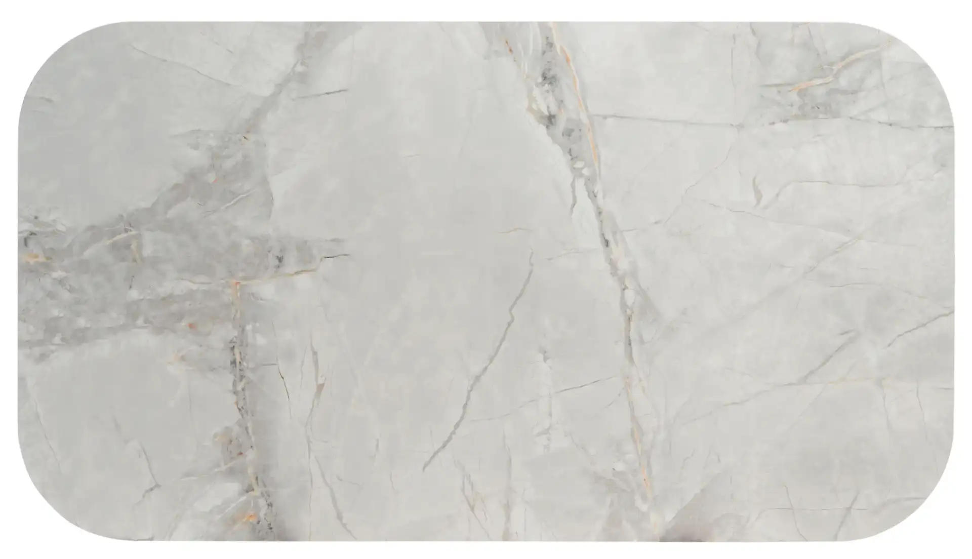 Maximus Rectangle Dining Table in White, detail view