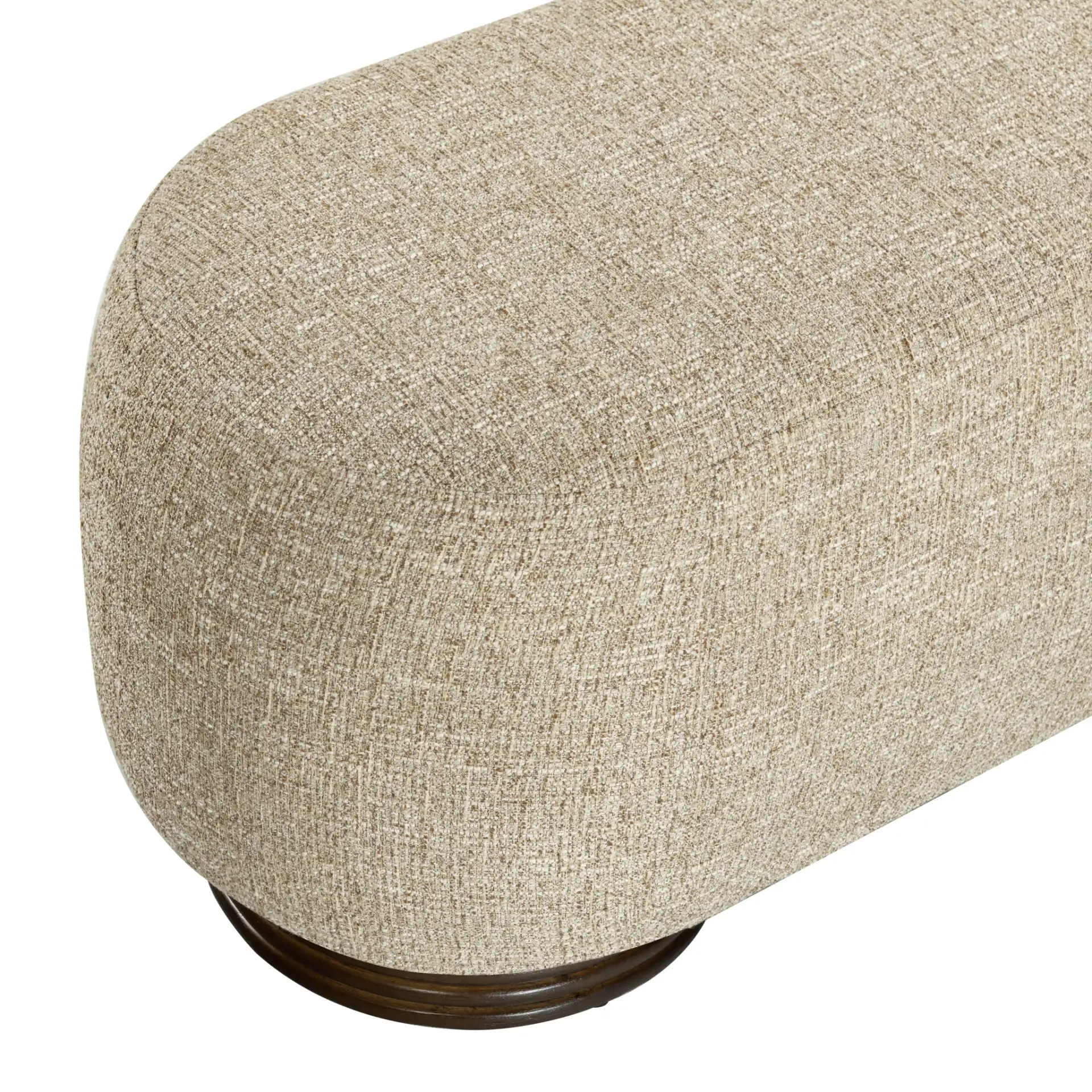 Macibrianna 60" Bench in Brown in a styled room