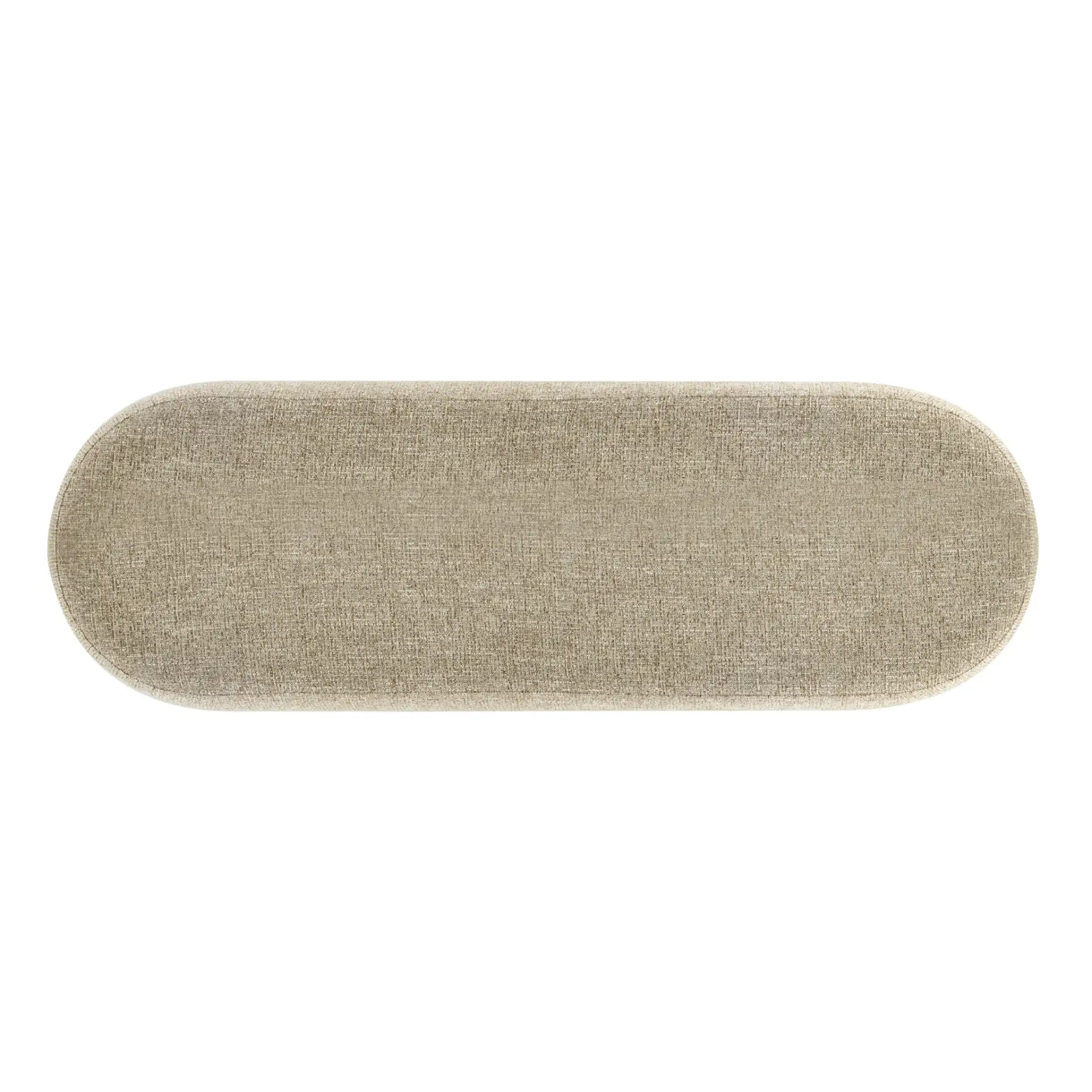 Macibrianna 60" Bench in Brown, detail view
