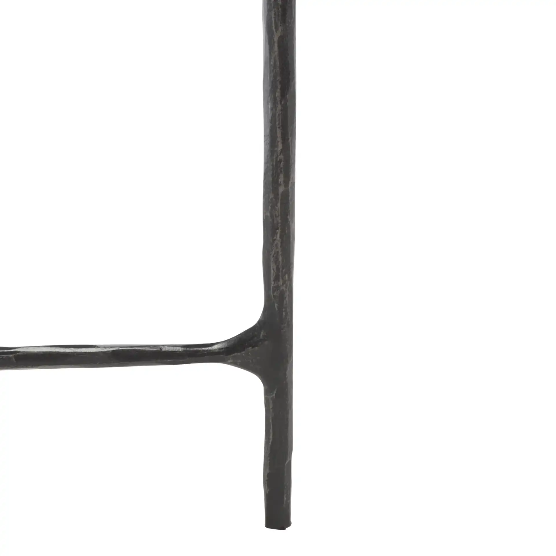 Jessa Rectangle Coffee Table in Black / White, detail view
