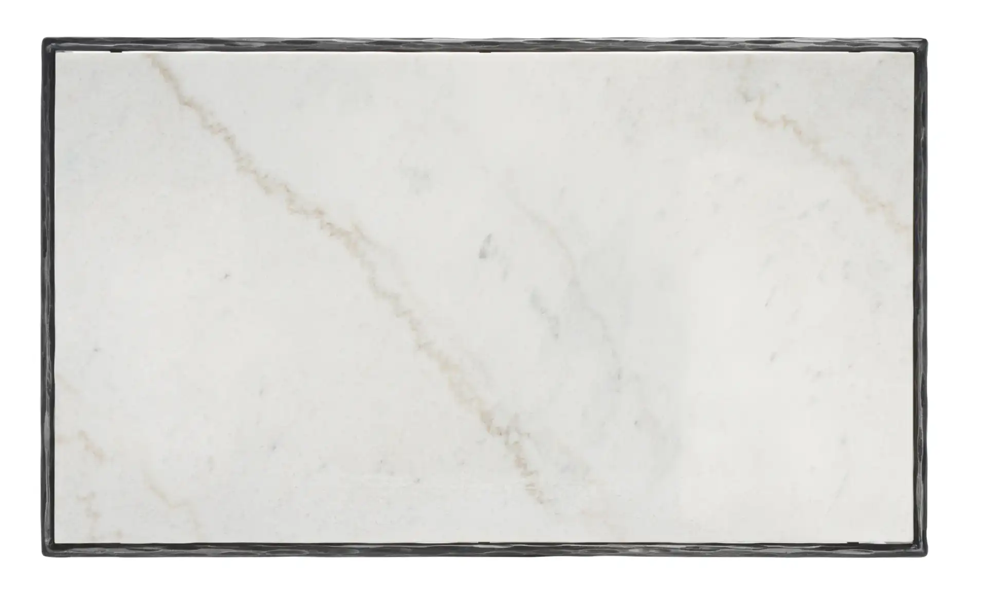 Jessa Rectangle Coffee Table in Black / White, detail view