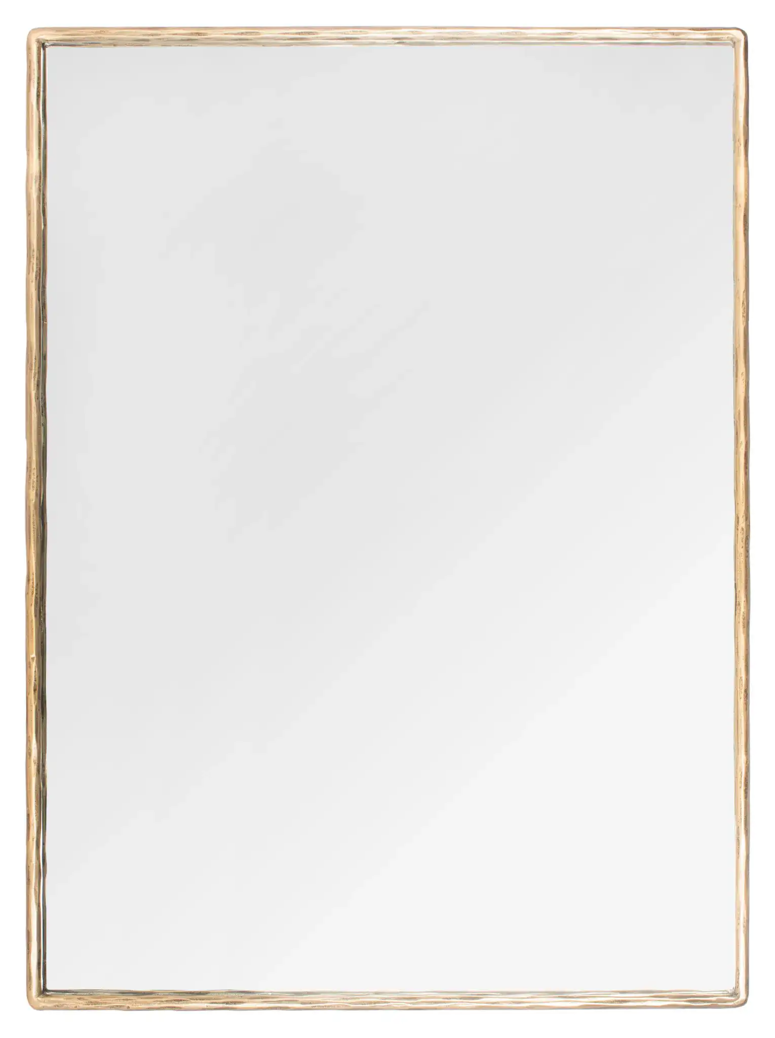 Jessa Large Rectangle Mirror in Brass