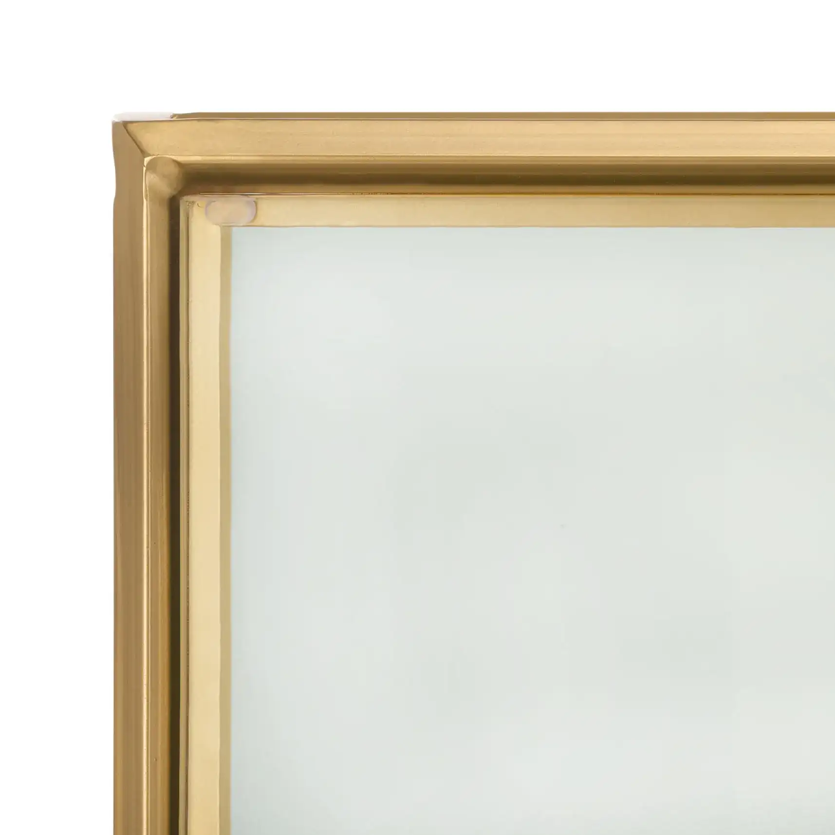 Florabella Mirrored Coffee Table in Bronze, detail view