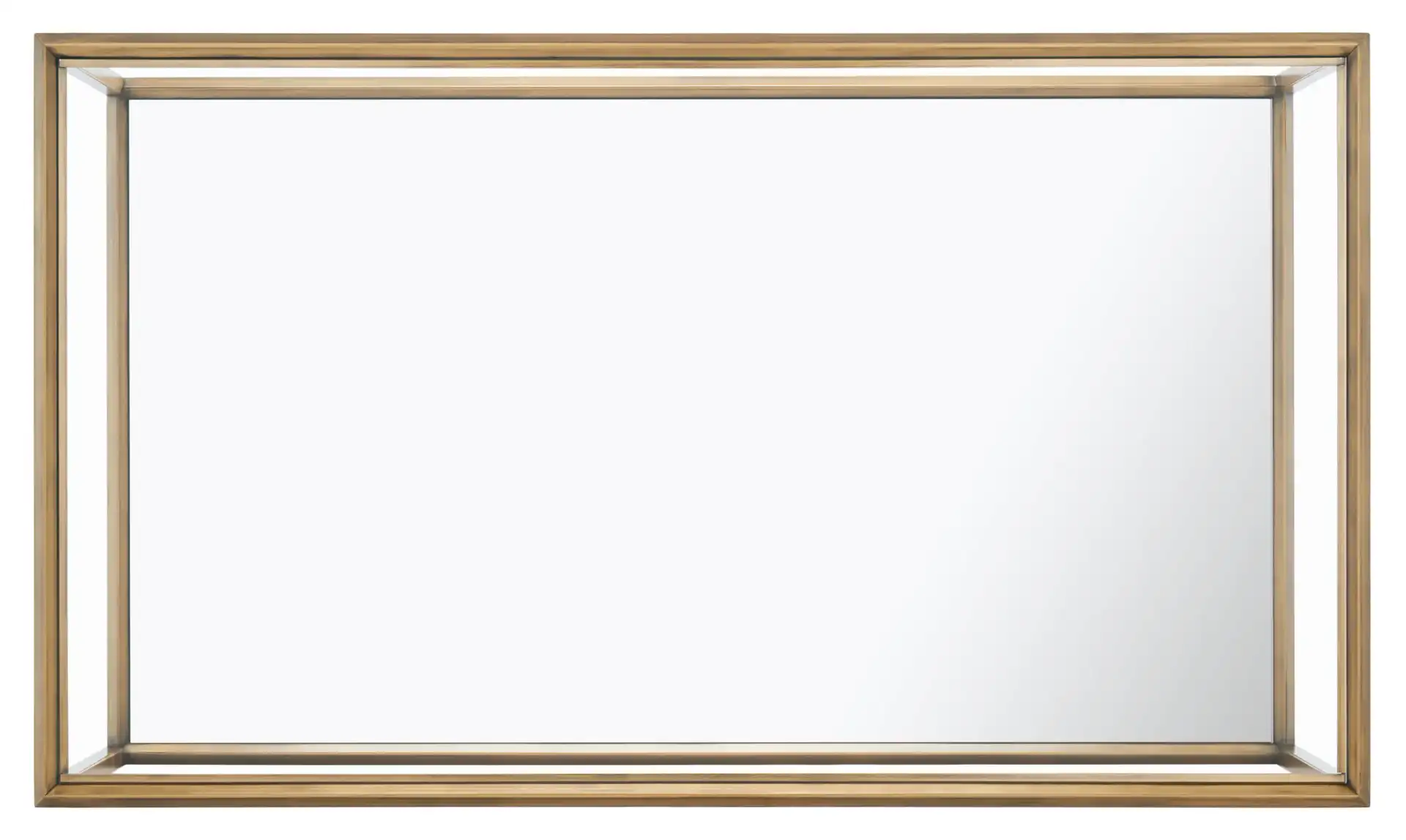 Florabella Mirrored Coffee Table in Bronze, detail view