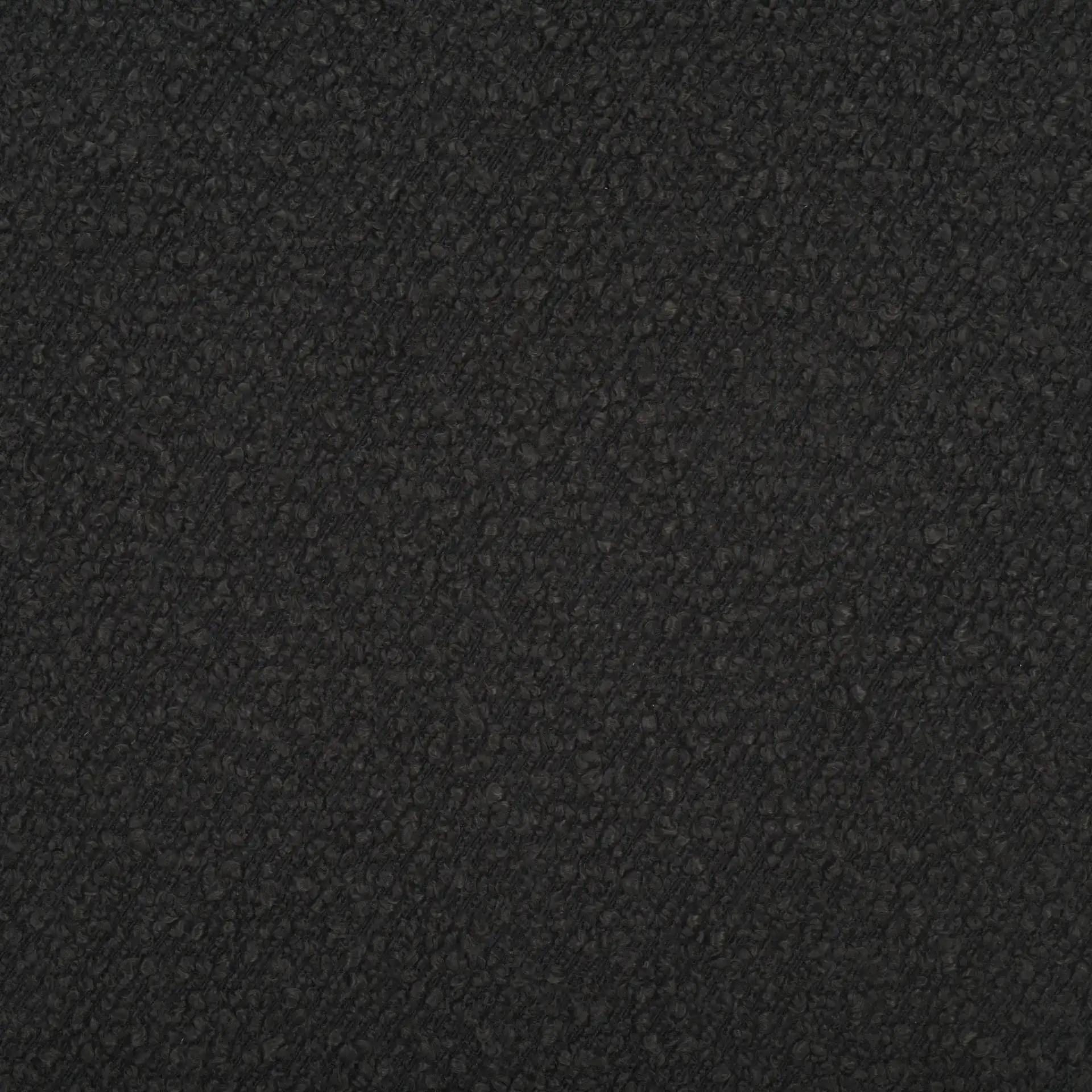 Trumen Boucle Counterstool in Black, detail view