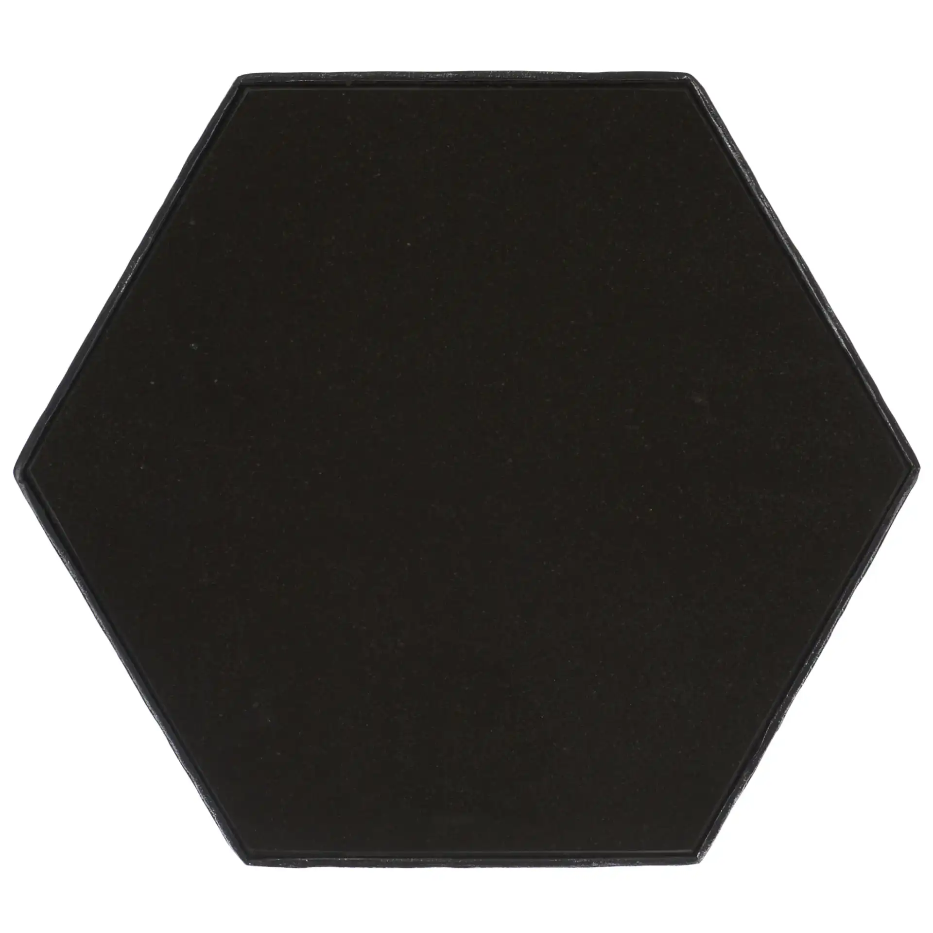Galvin Marble Top Drink Table in Black, detail view