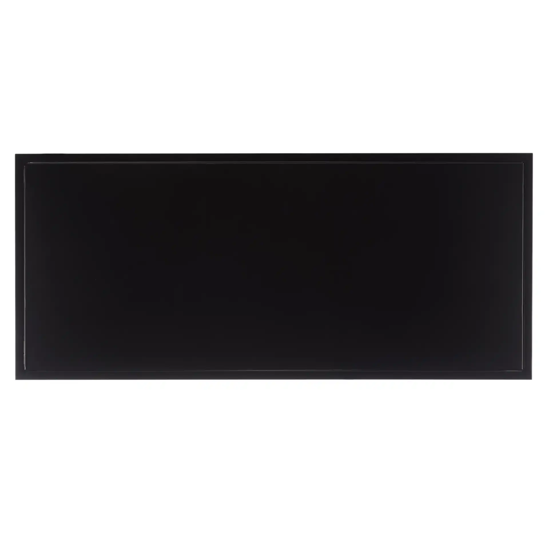 Hodge Metal Coffee Table in Black, detail view