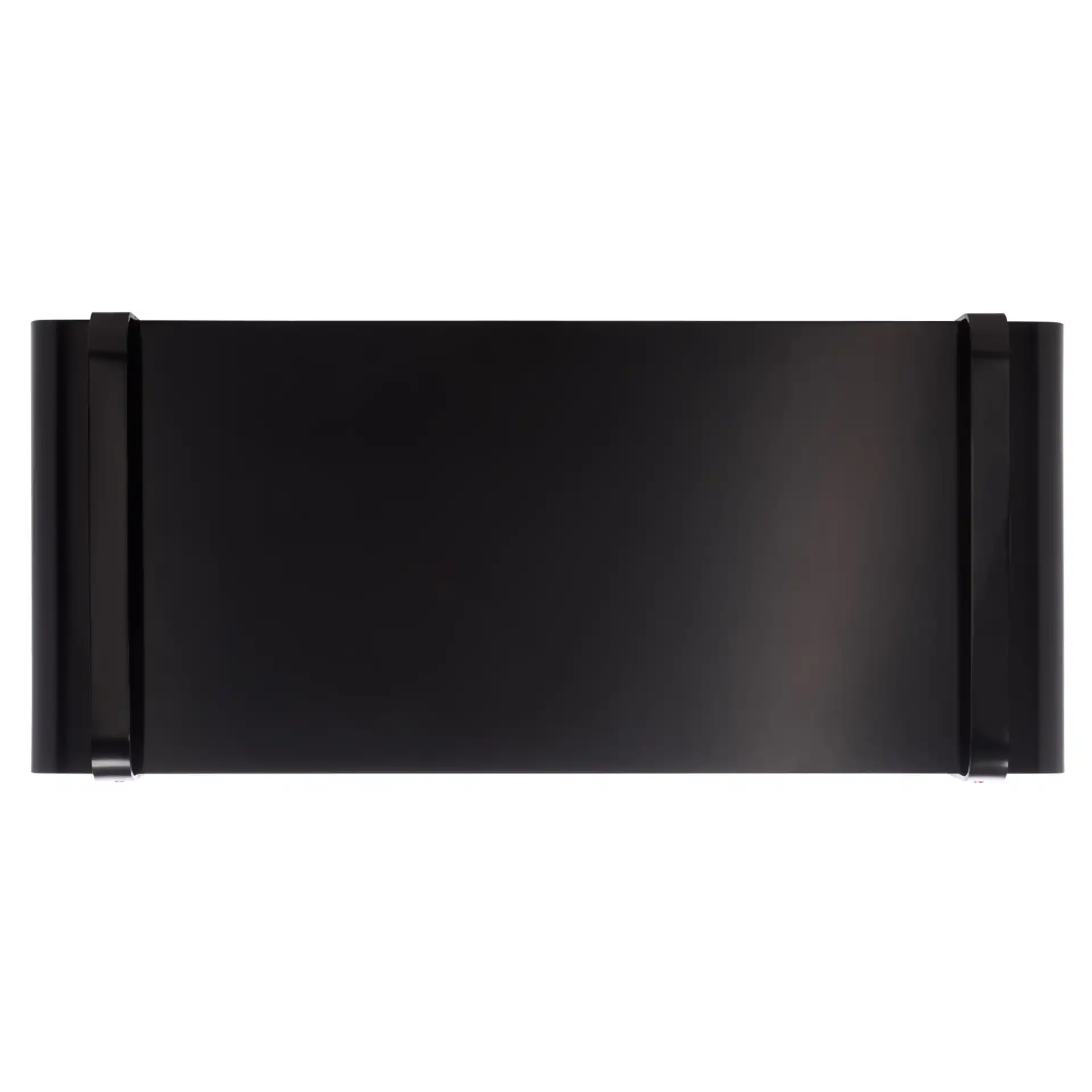 Fioretti Metal Bench in Black, detail view