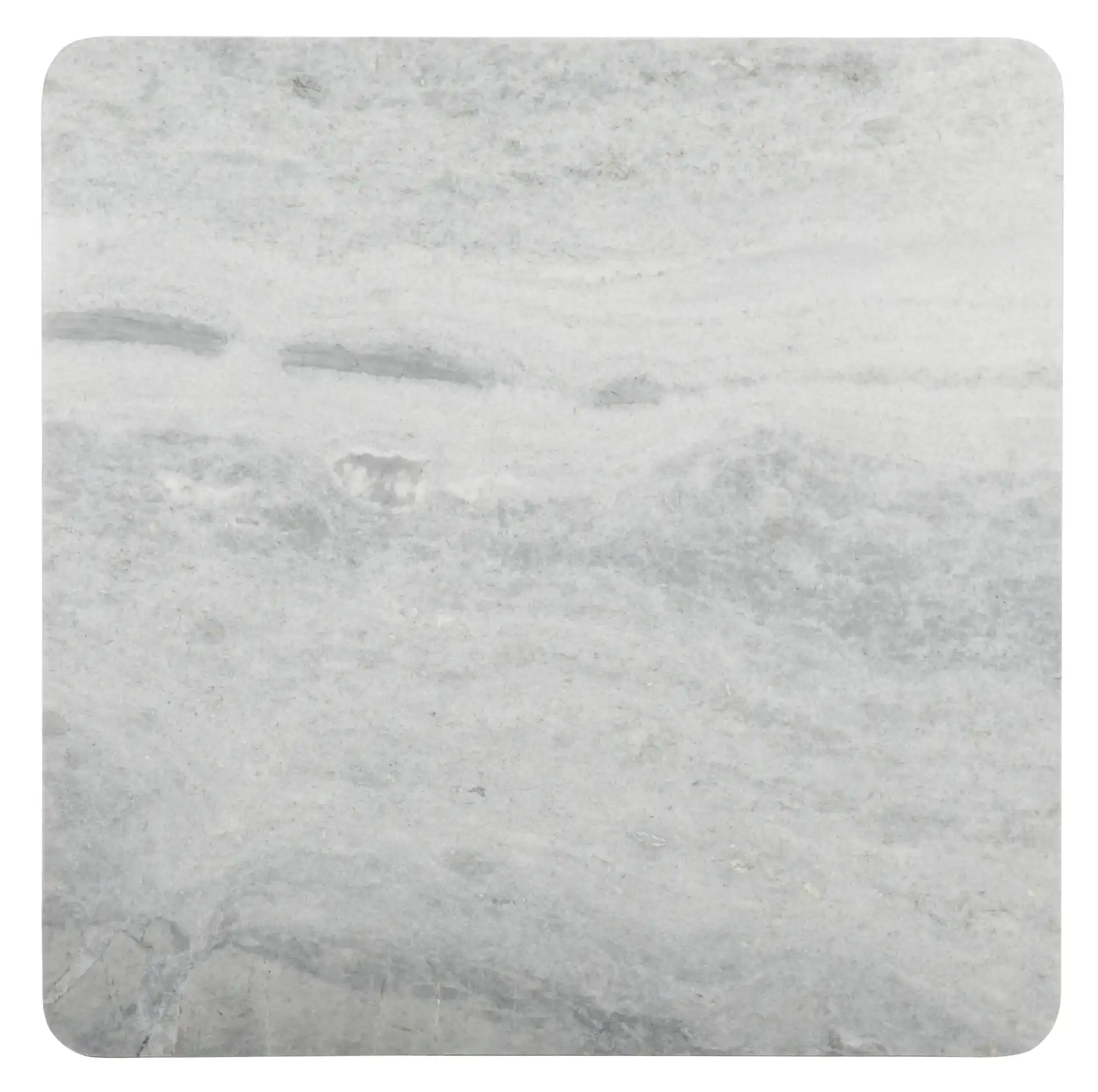 Nicoletta Marble Coffee Table in Light Gray, detail view