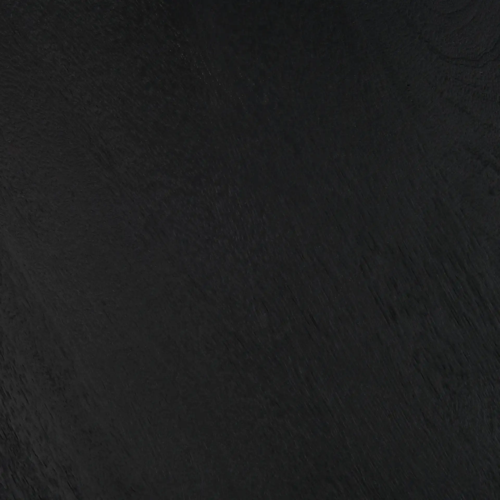 Hope Round Wood Coffee Table in Black, detail view