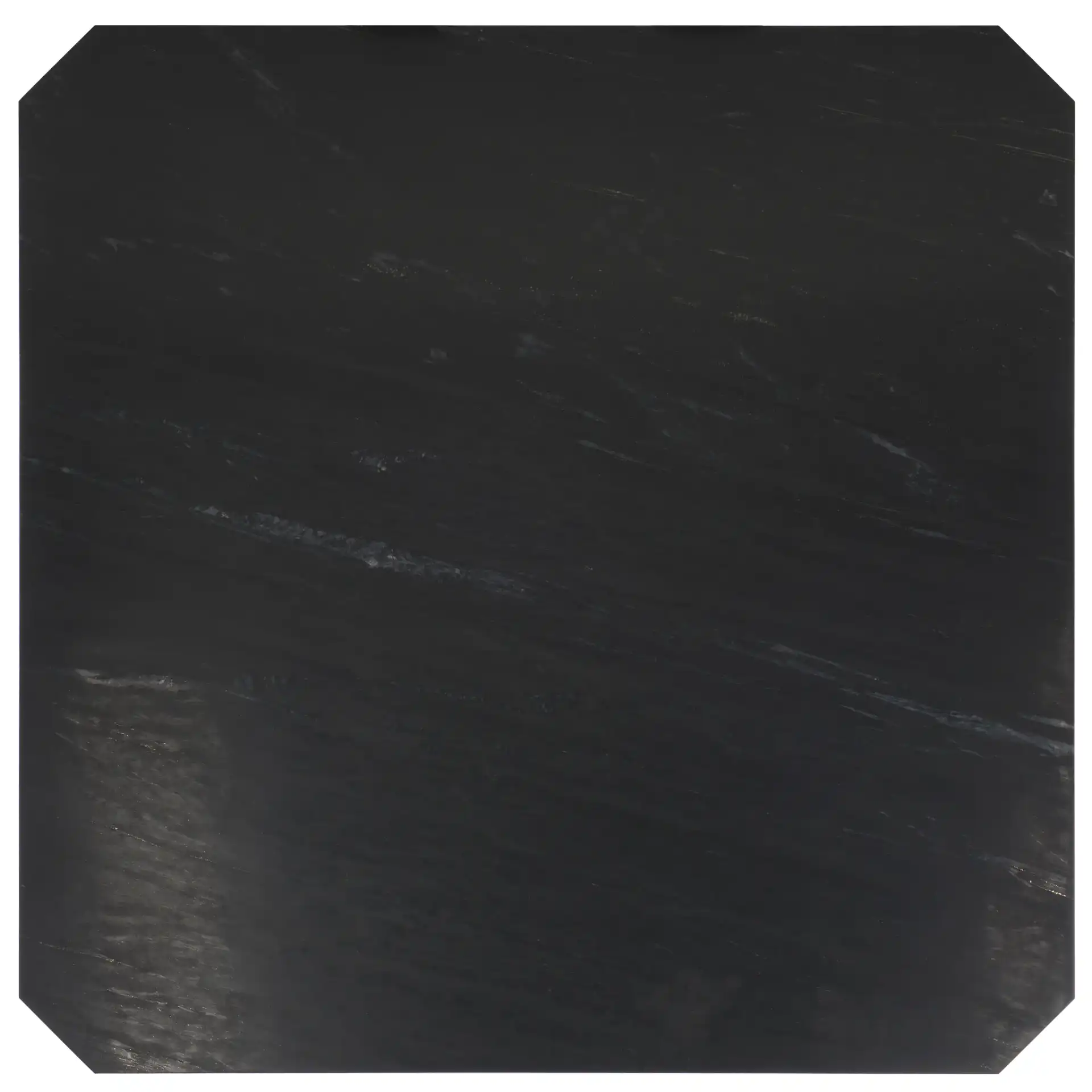 Daysi Marble Coffee Table in Black, detail view