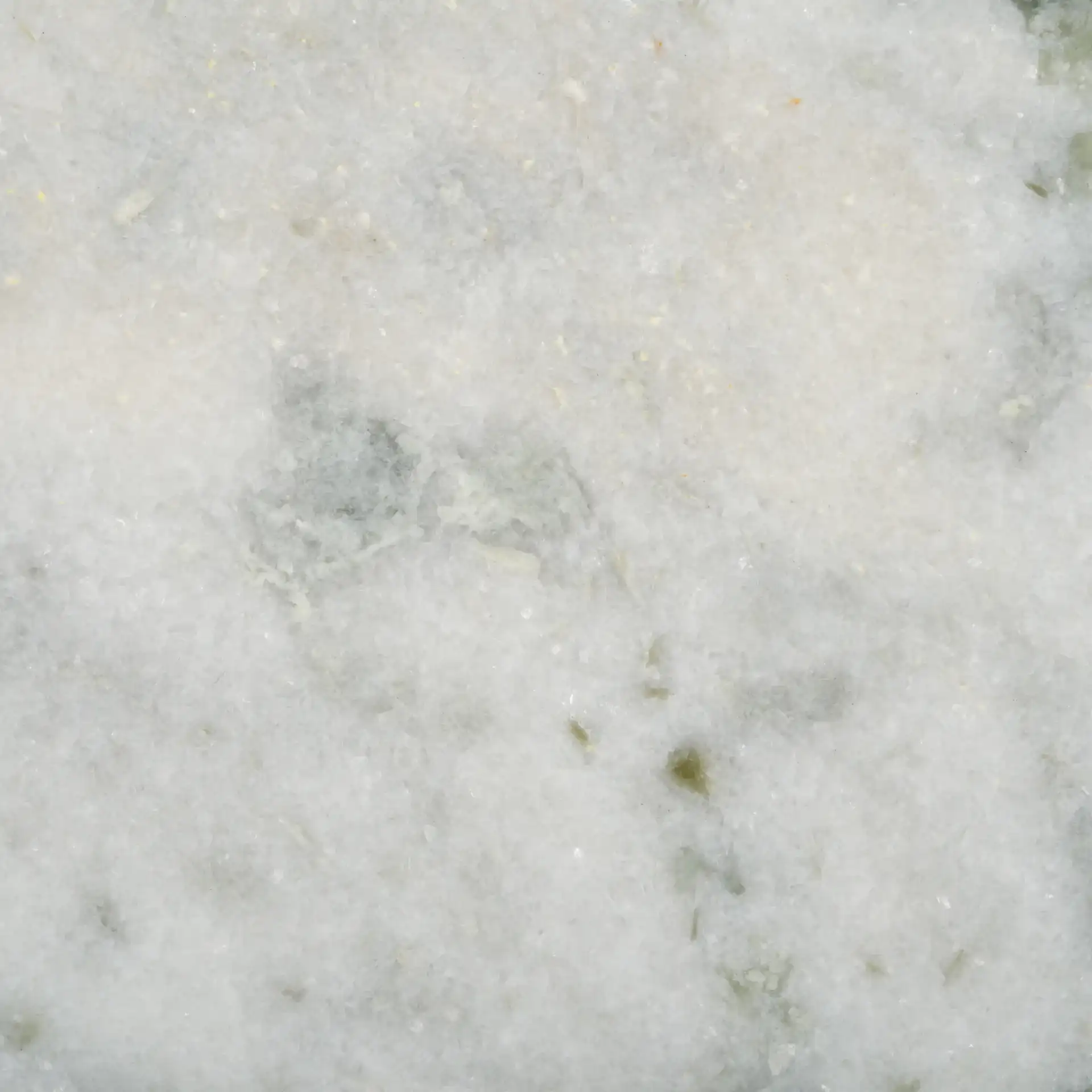 Giabella Marble Accent Table in White, detail view