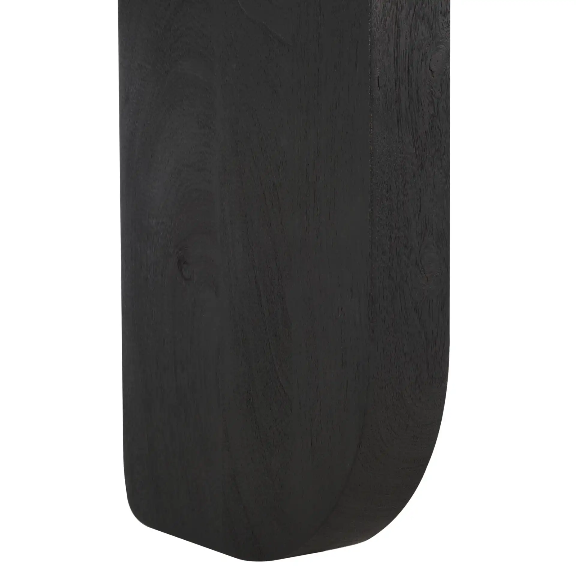 Graelyn Marble Top Coffee Table in Black / Gray, detail view