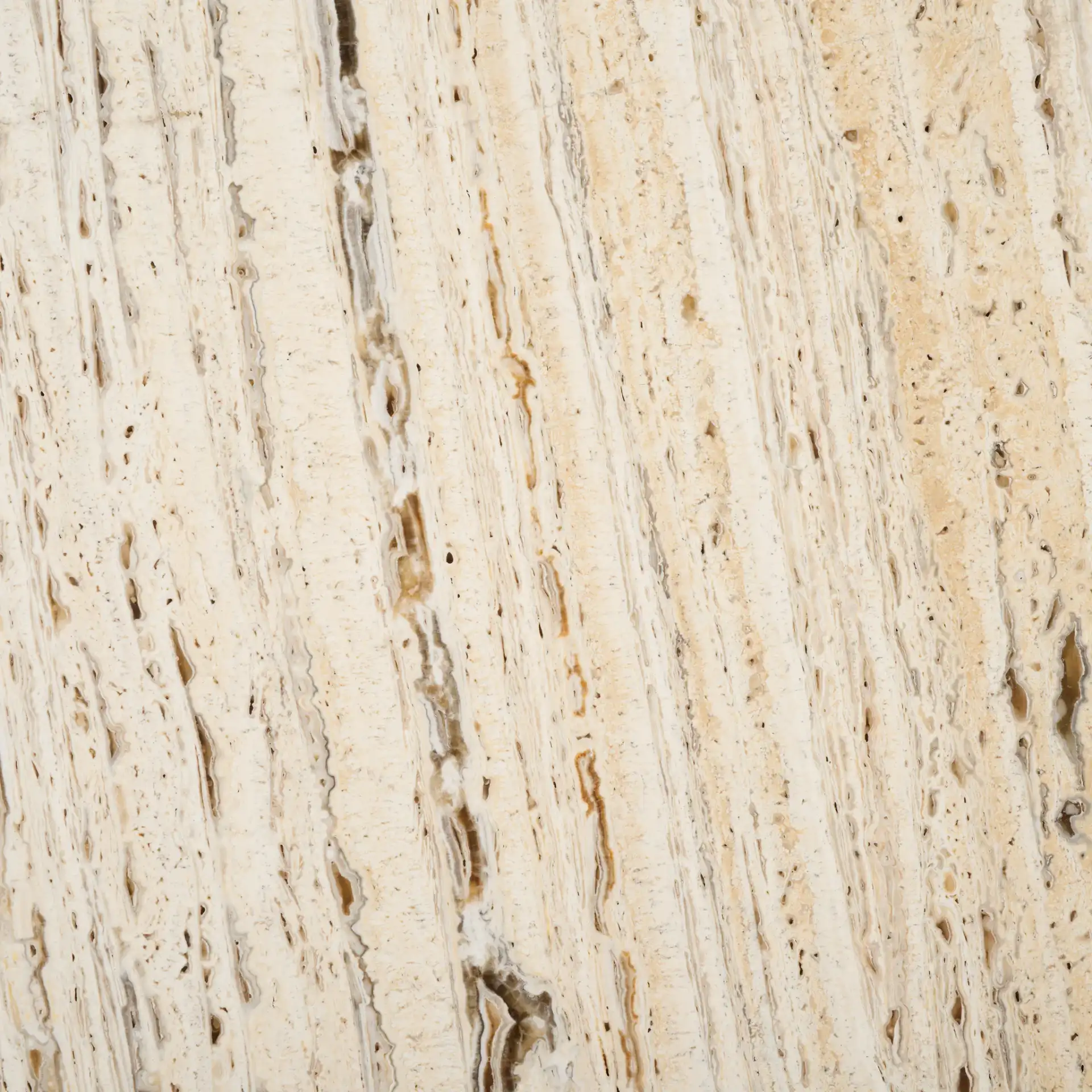 Damarcus Travertine Coffee Table in Natural / Travertine, detail view
