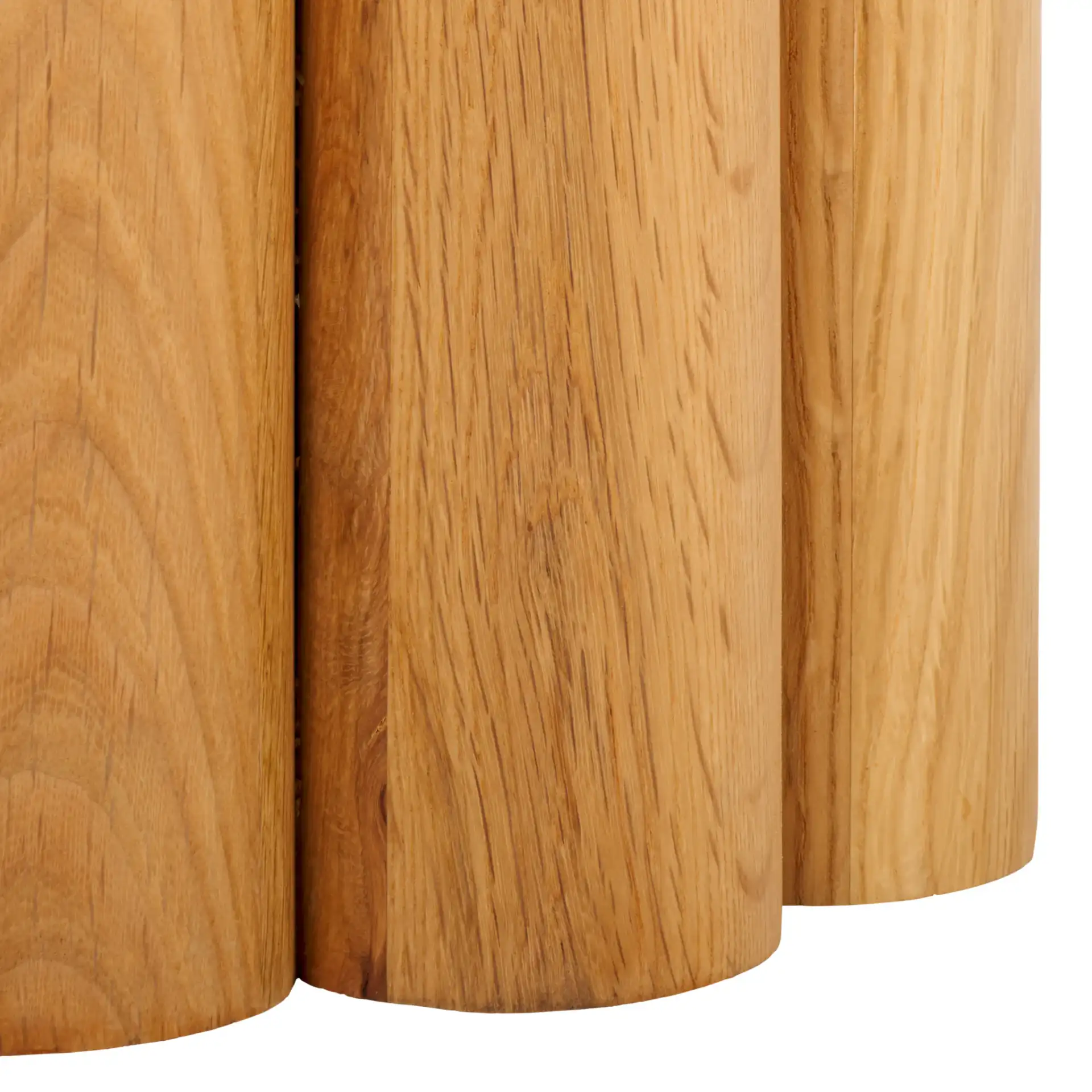 Roxiella Marble Accent Table in Brown / Natural, detail view
